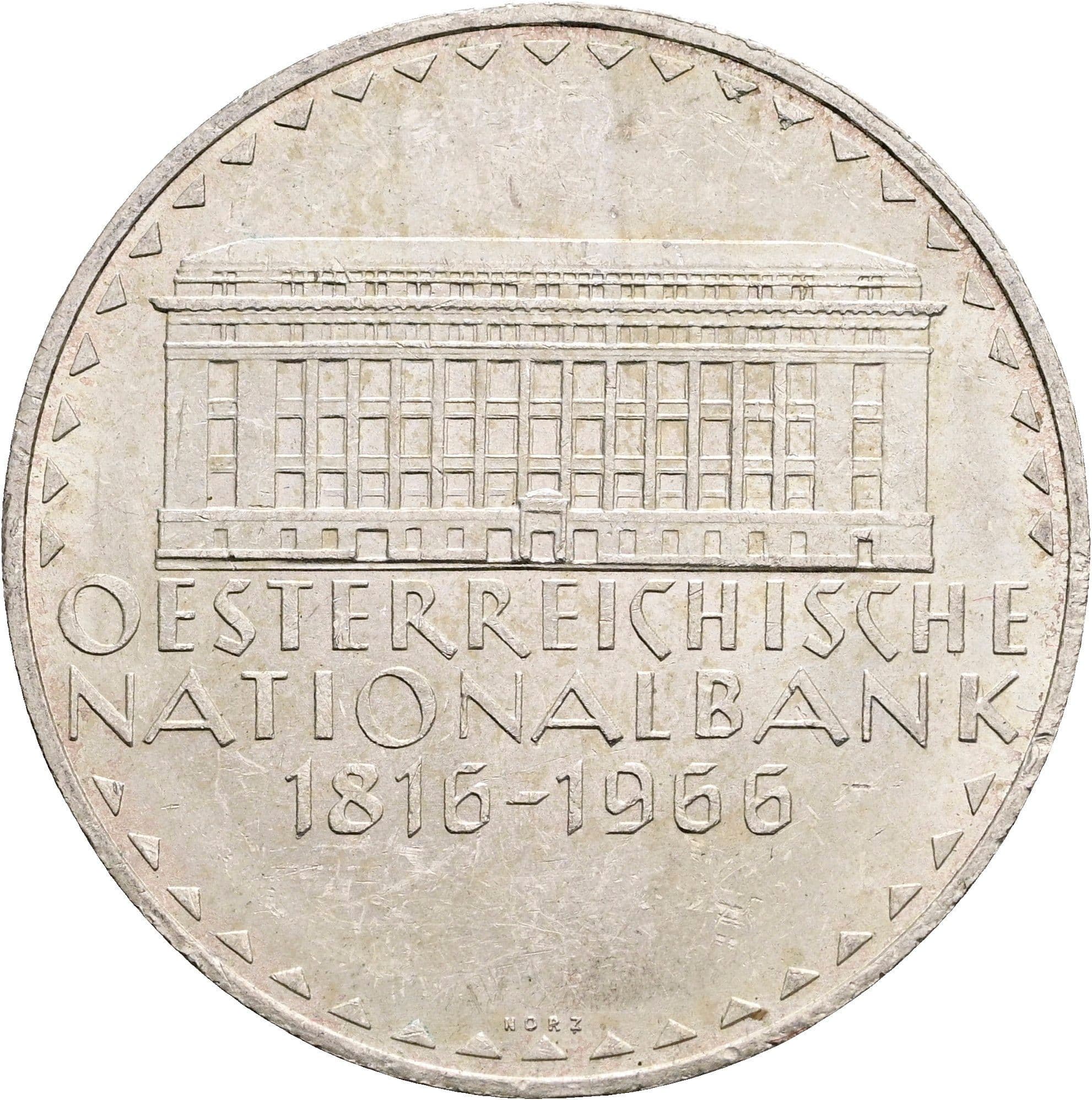 50 Schilling 1966 – Vorderseite
