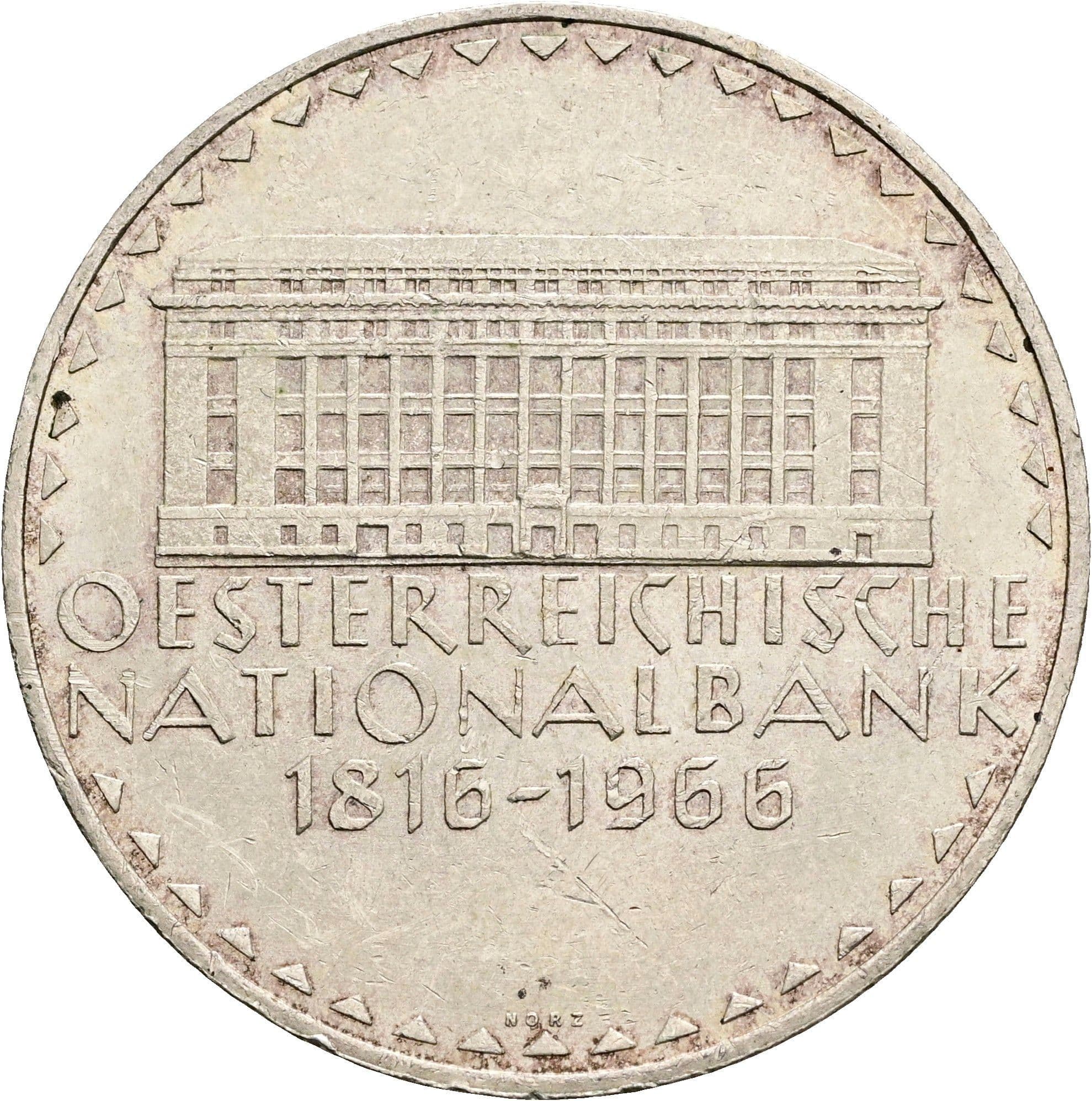 50 Schilling 1966 – Vorderseite