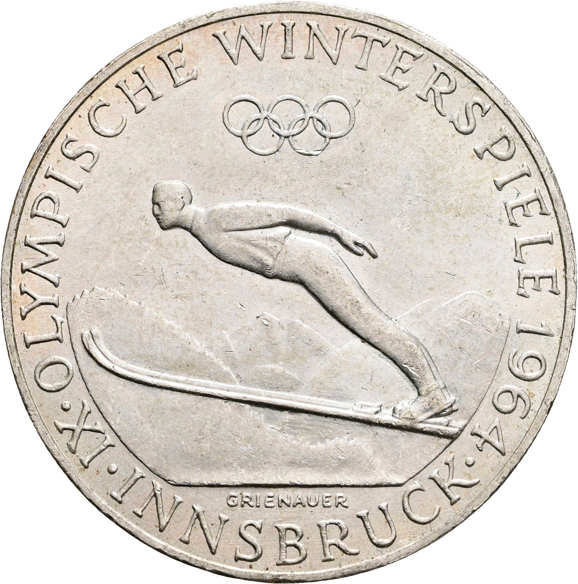 50 Schilling 1964 – Vorderseite