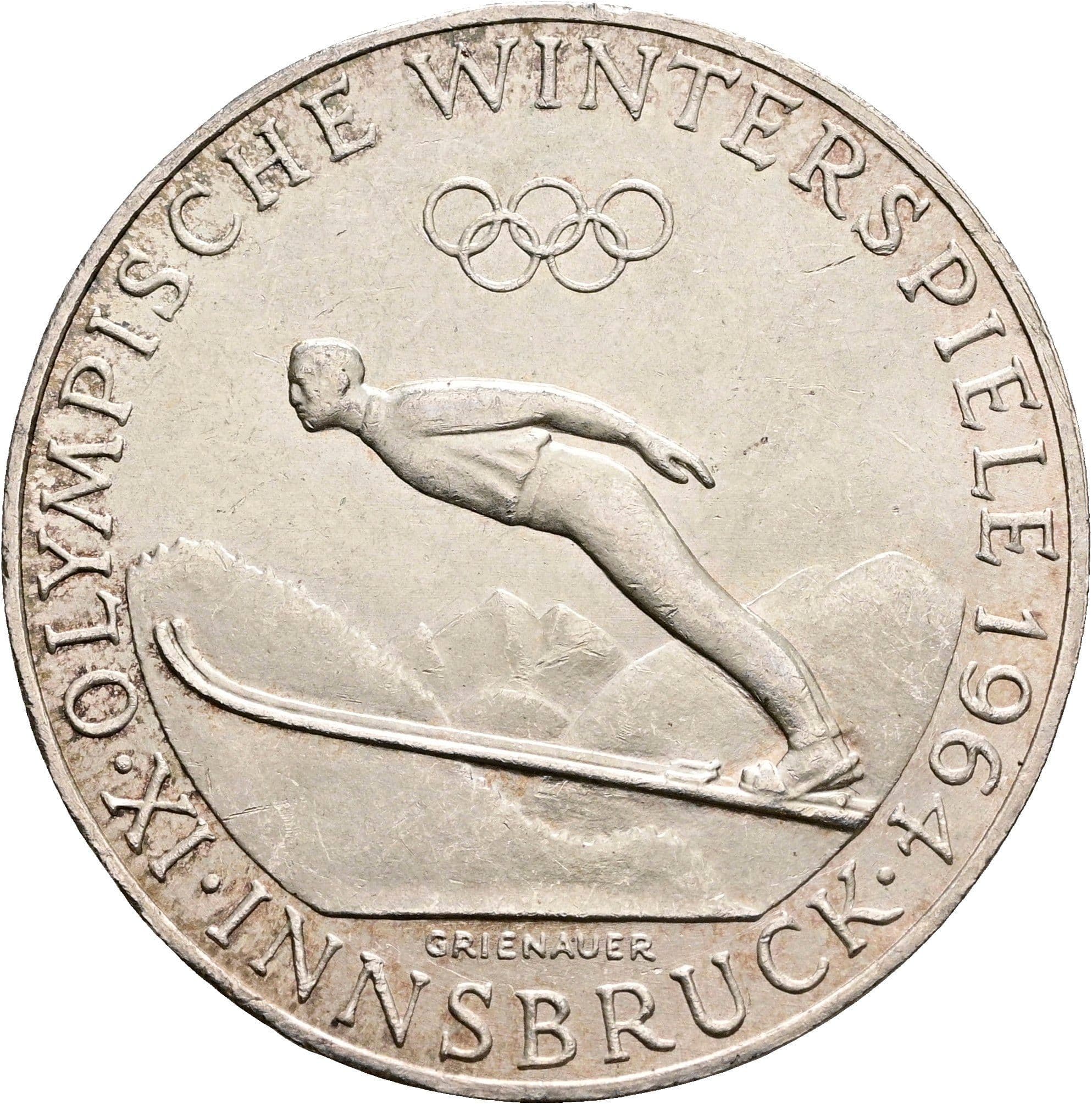 50 Schilling 1964 – Vorderseite