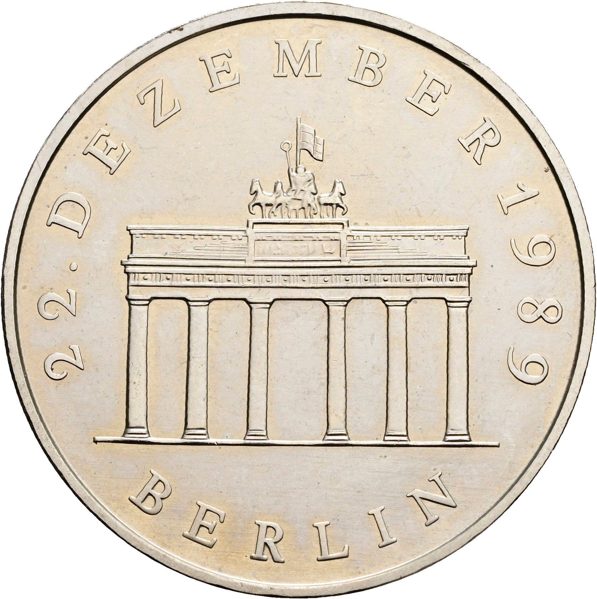 20 Mark 1990 – Vorderseite