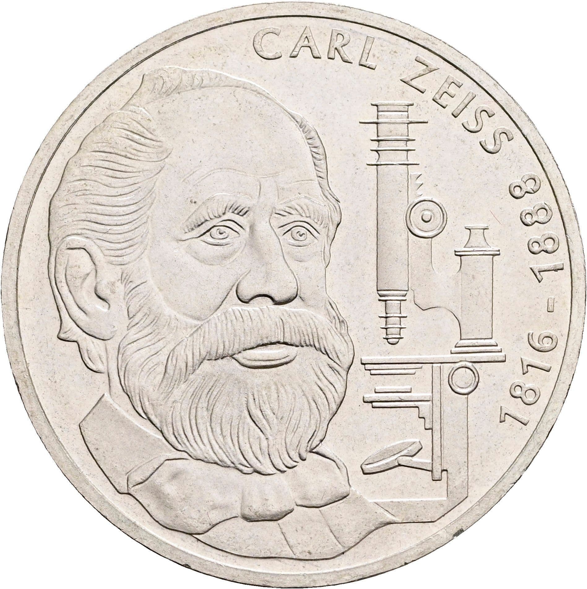 10 Deutsche Mark 1988 F – Vorderseite