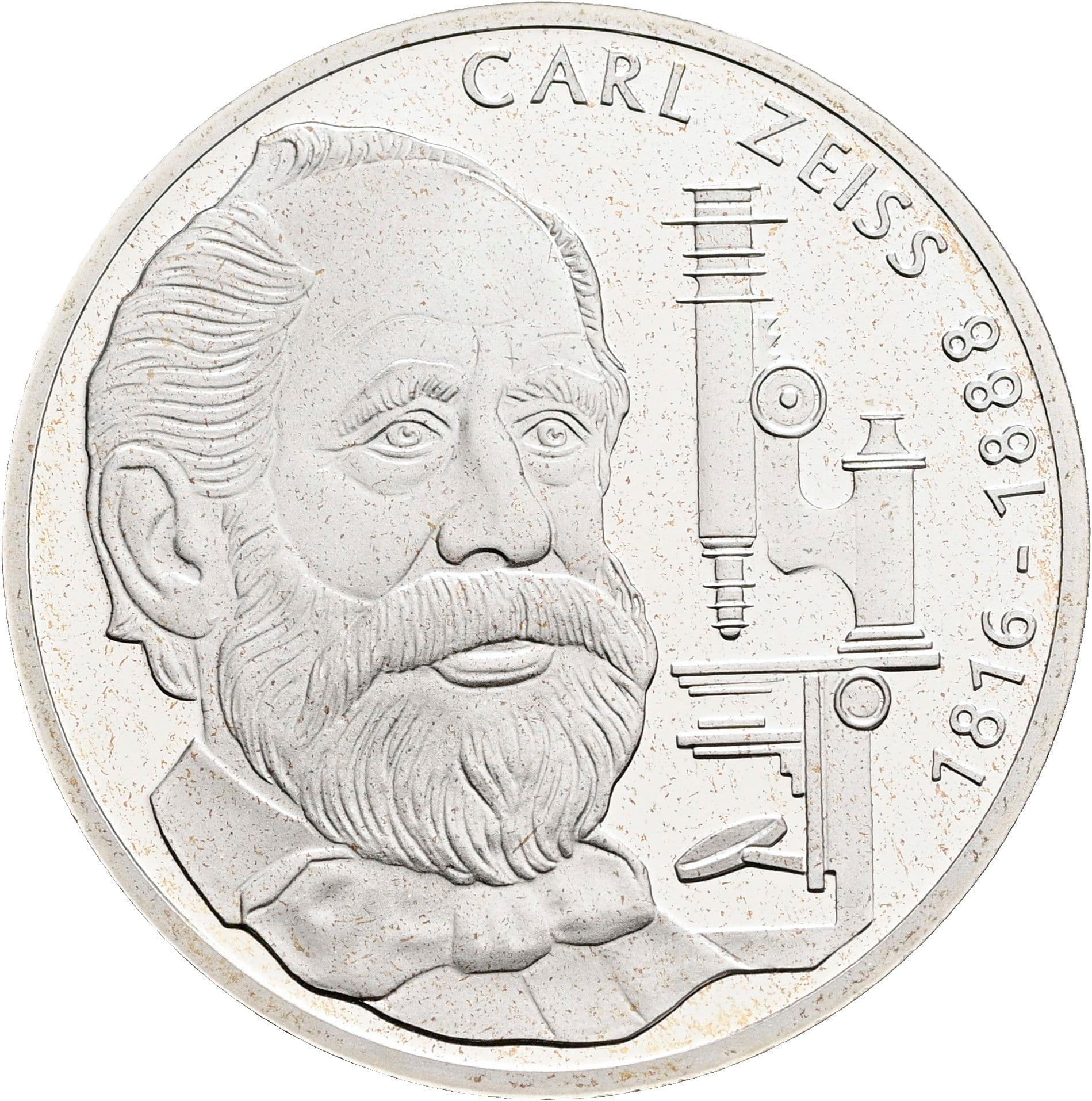 10 Deutsche Mark 1988 F – Vorderseite