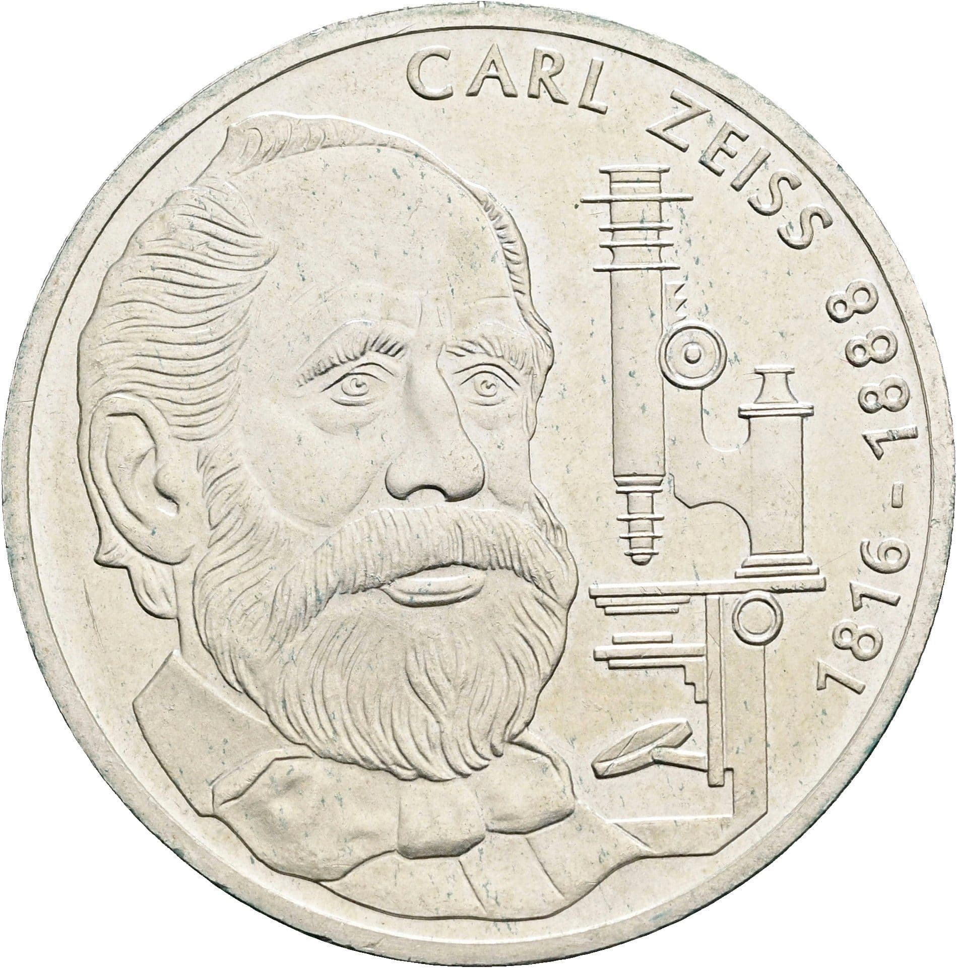 10 Deutsche Mark 1988 F – Vorderseite