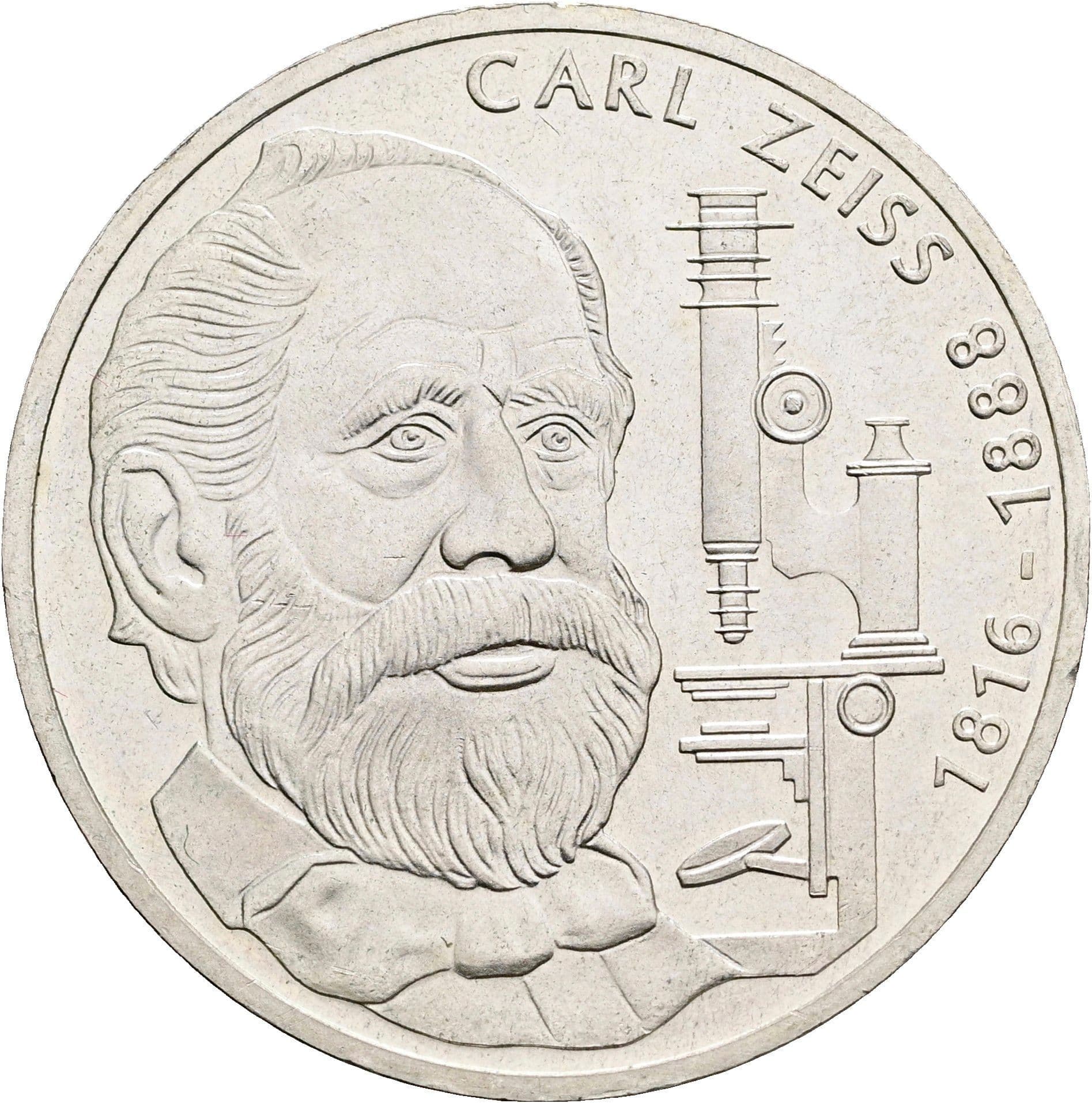 10 Deutsche Mark 1988 F – Vorderseite