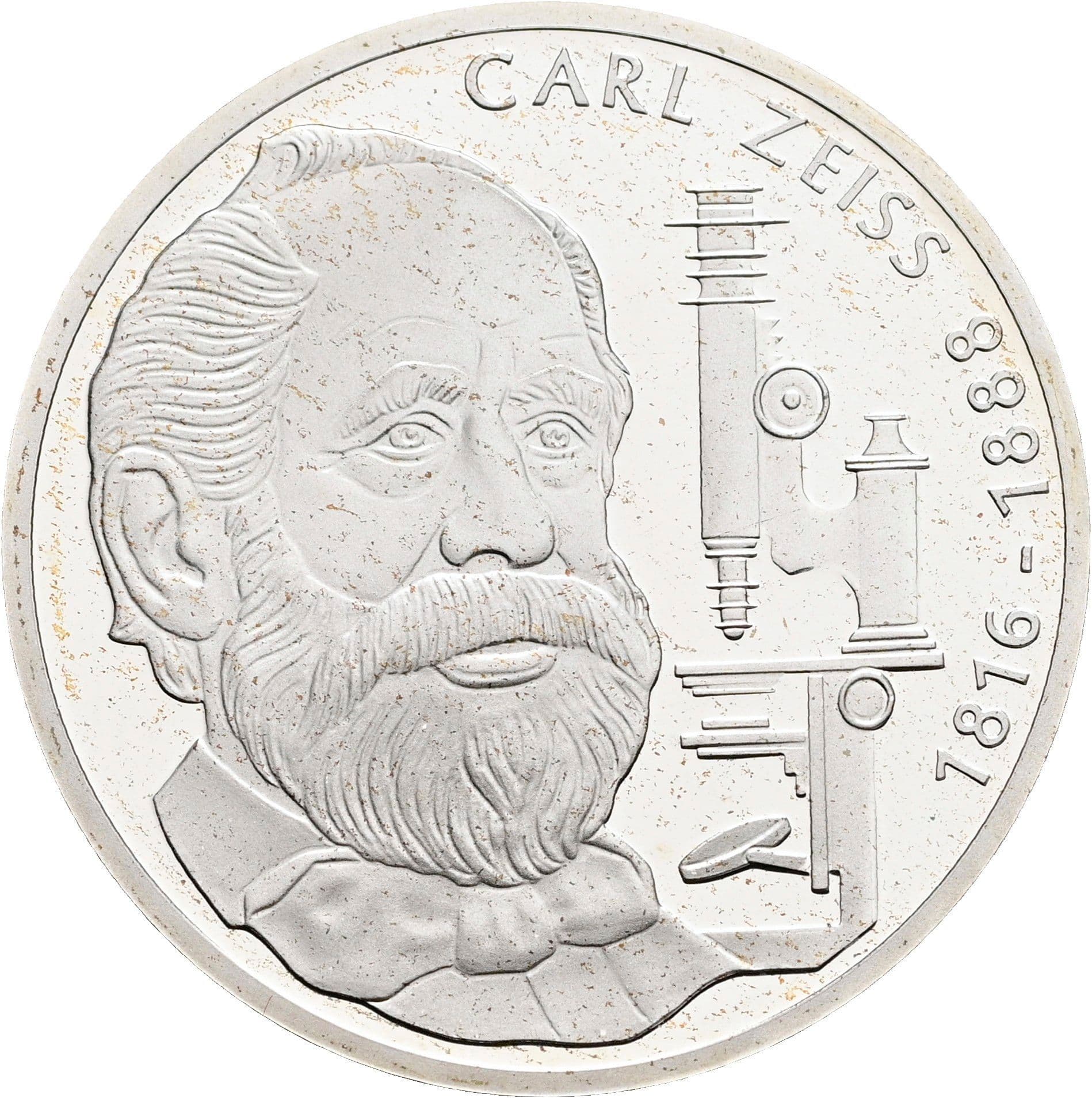10 Deutsche Mark 1988 F – Vorderseite