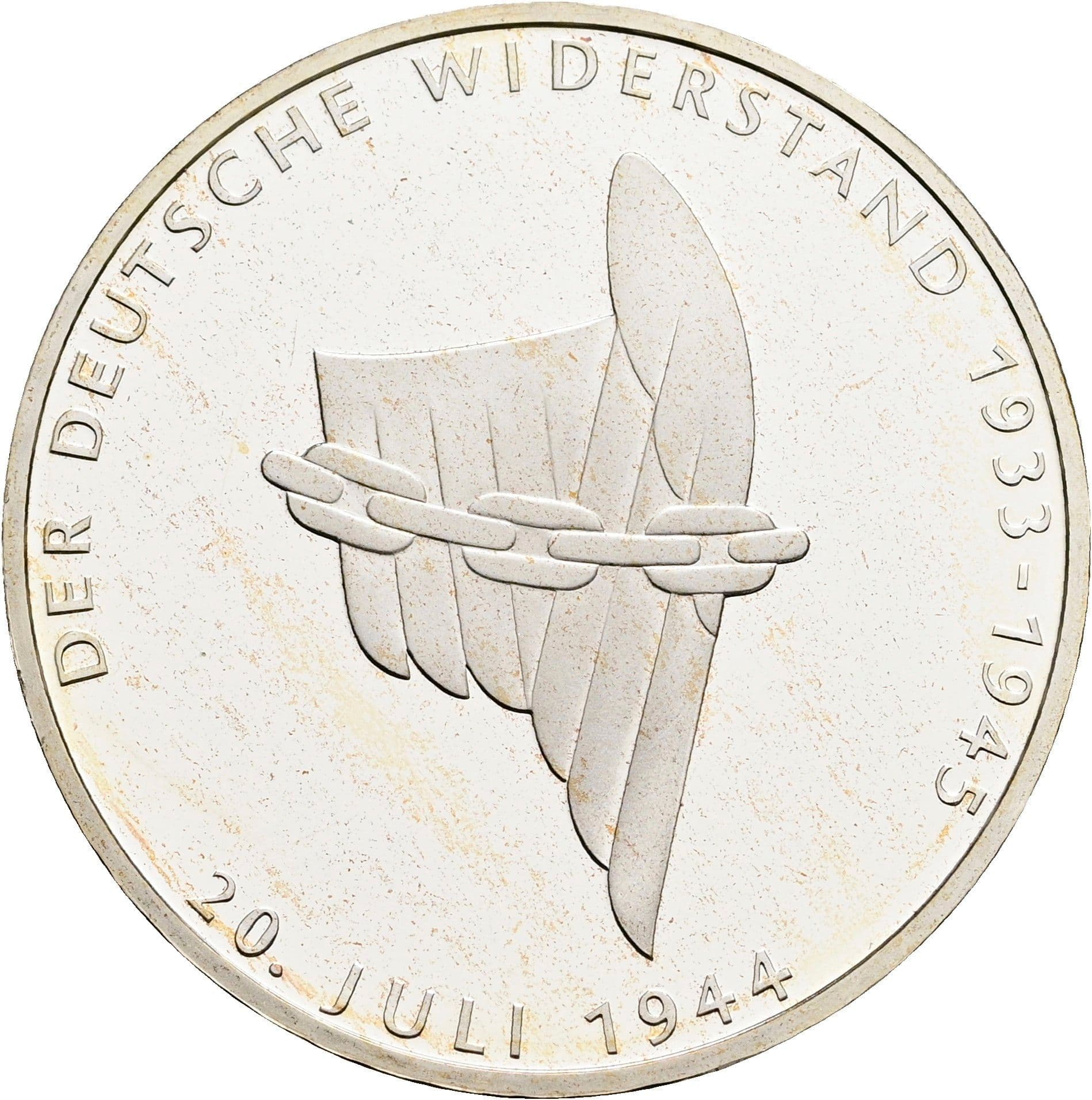 10 Deutsche Mark 1994 A – Vorderseite