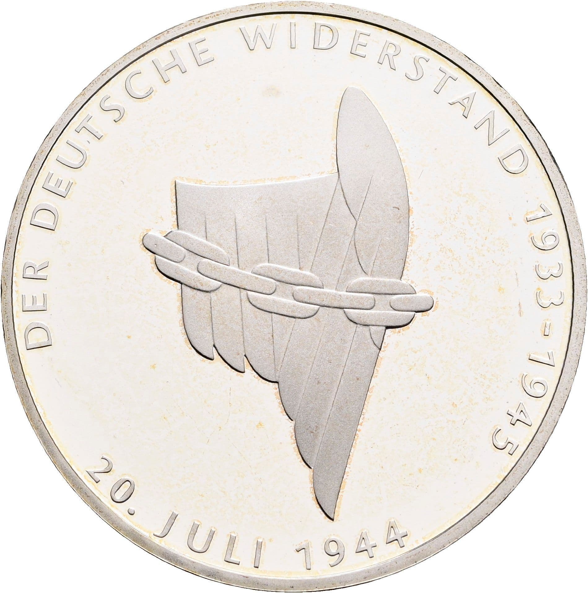10 Deutsche Mark 1994 A – Vorderseite