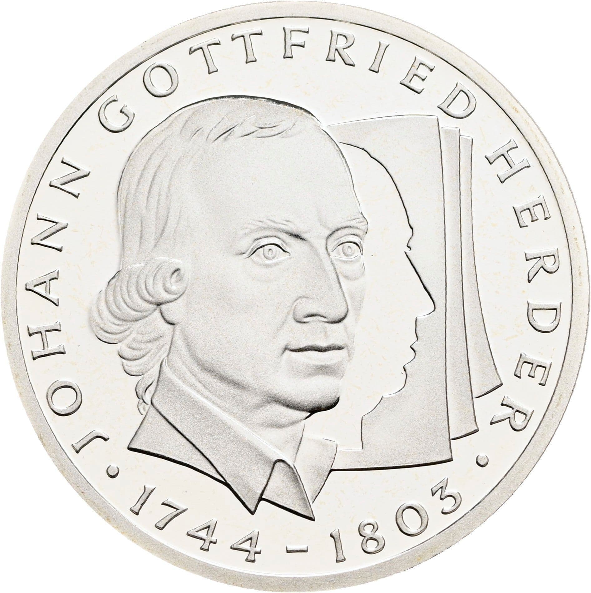 10 Deutsche Mark 1994 G – Vorderseite
