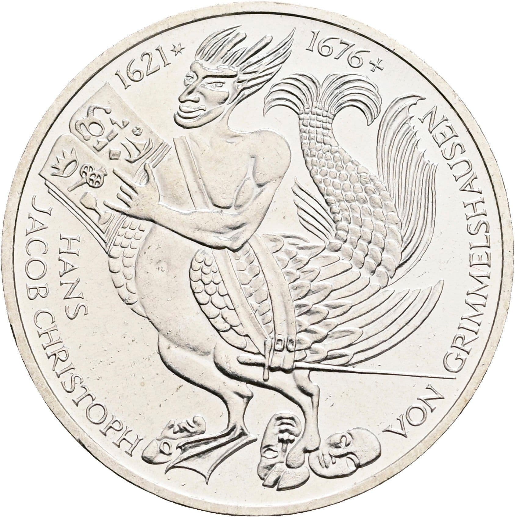5 Deutsche Mark 1976 D – Vorderseite
