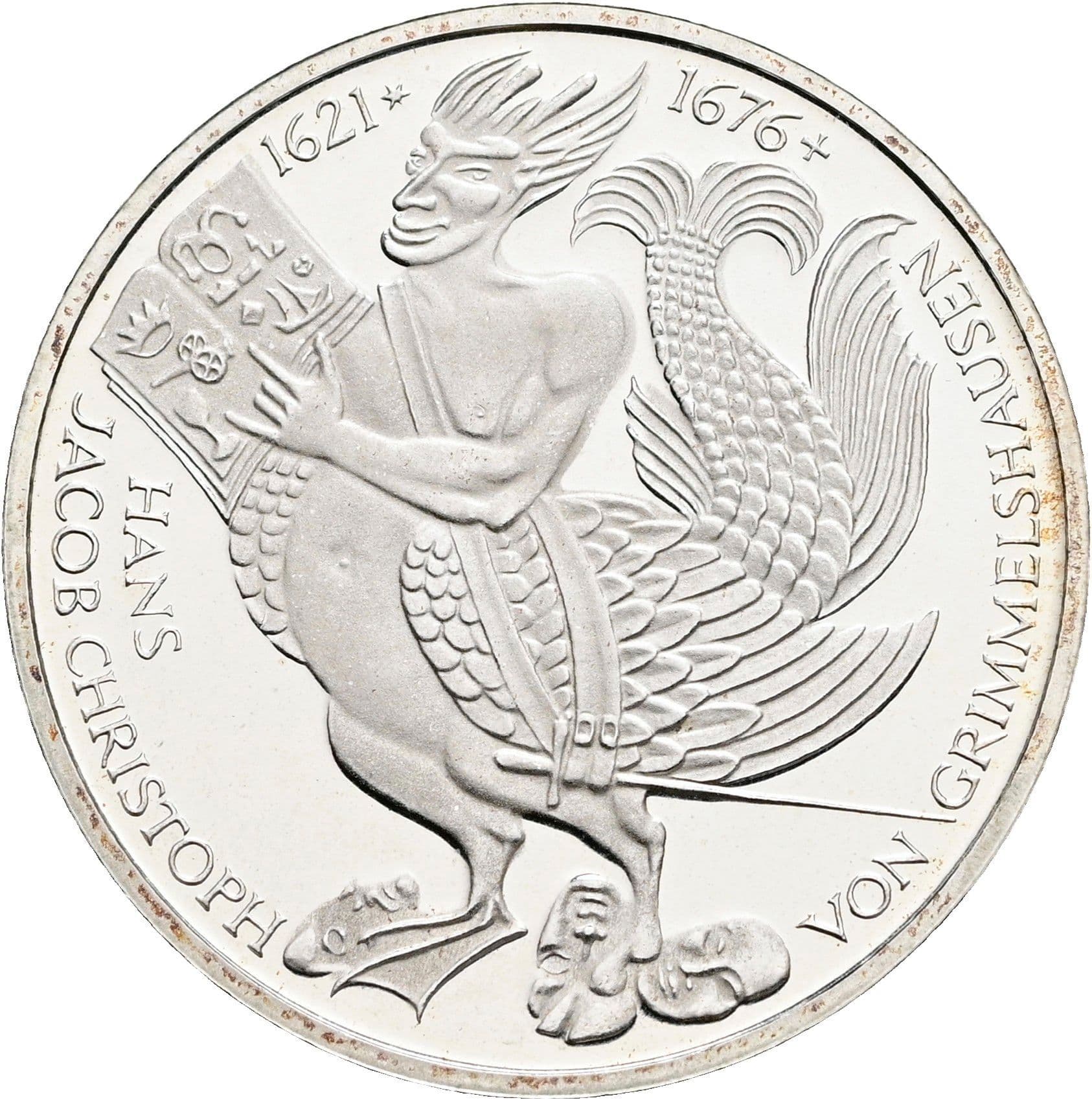 5 Deutsche Mark 1976 D – Vorderseite