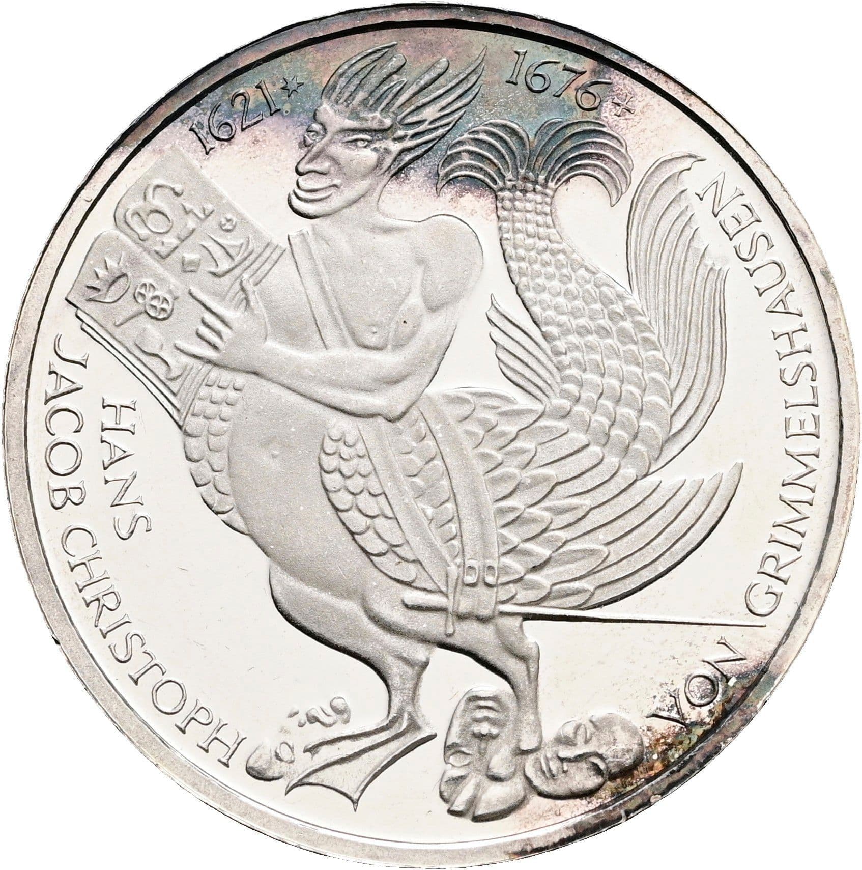 5 Deutsche Mark 1976 D – Vorderseite