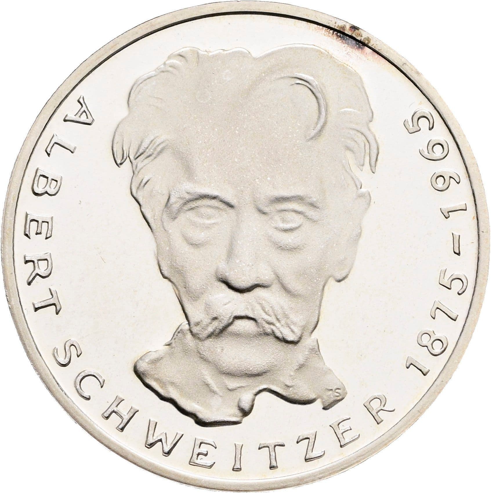 5 Deutsche Mark 1975 G – Vorderseite