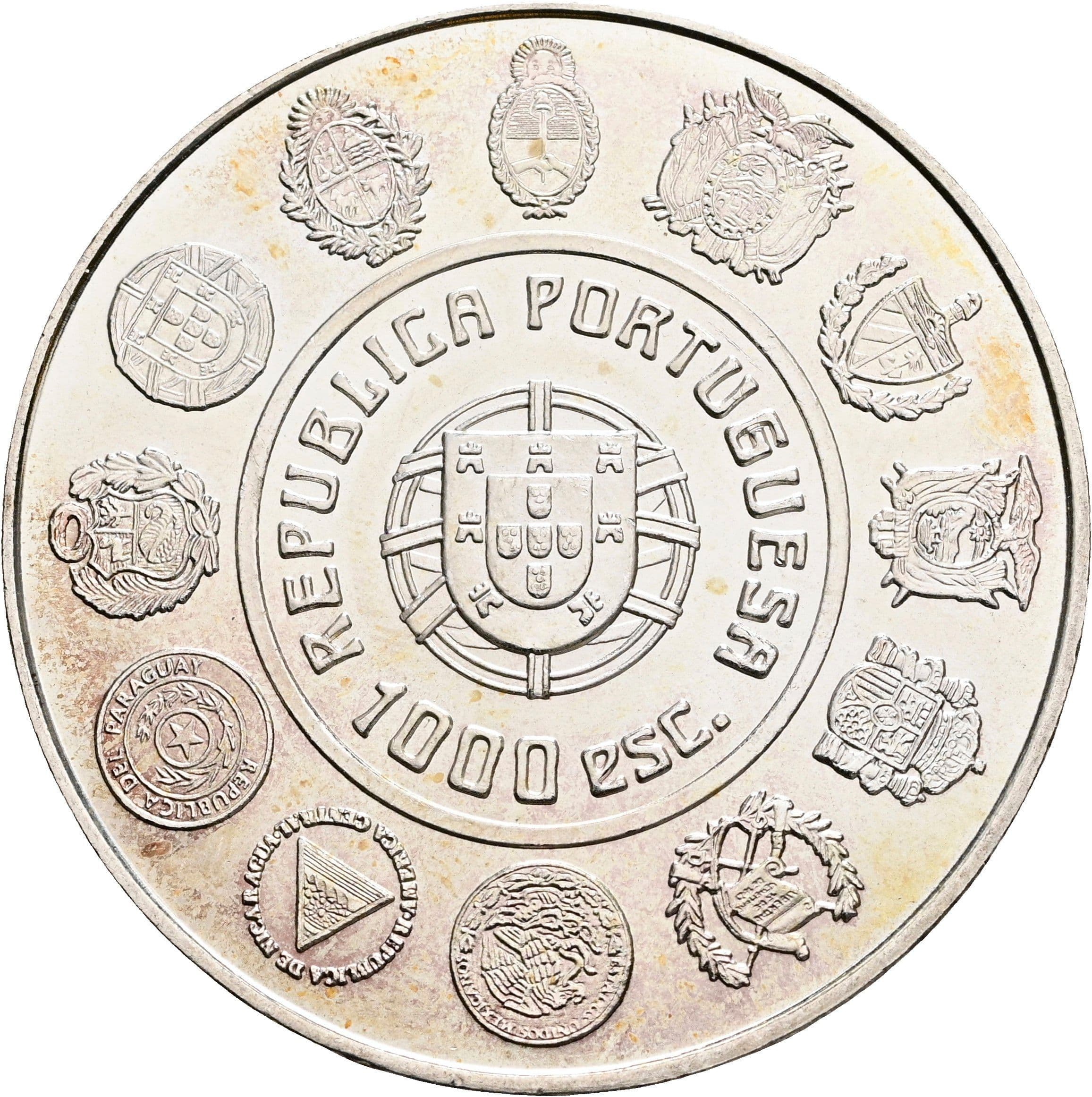 1000 Escudos 1997 – Rückseite