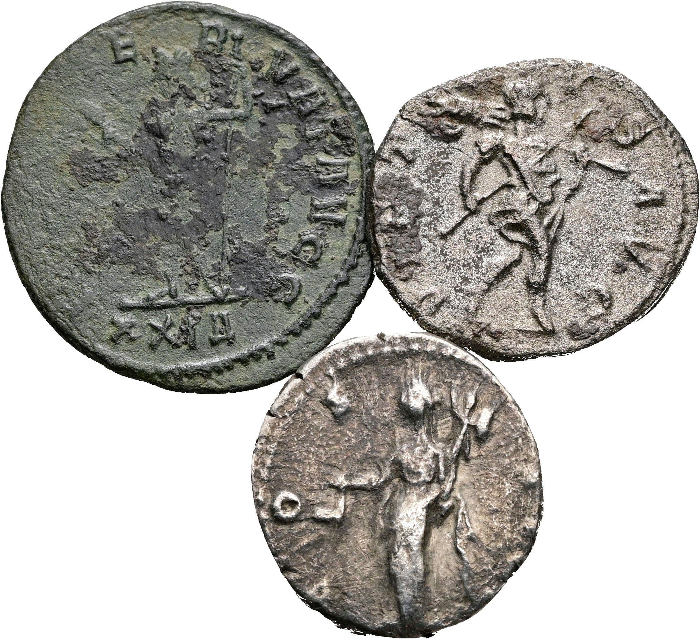 Lot 2x Denare und Antoninian
