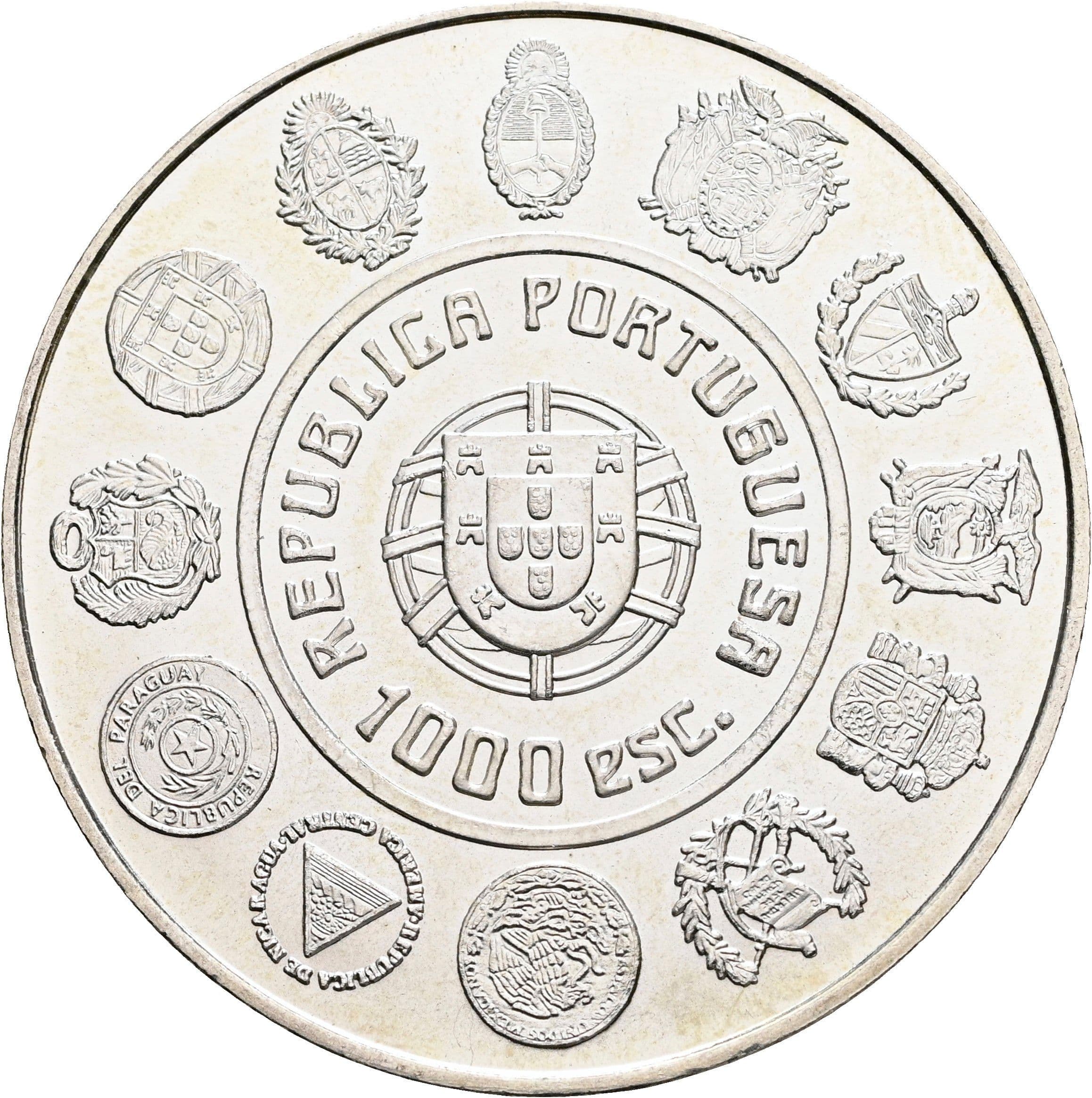 1000 Escudos 1997 – Rückseite