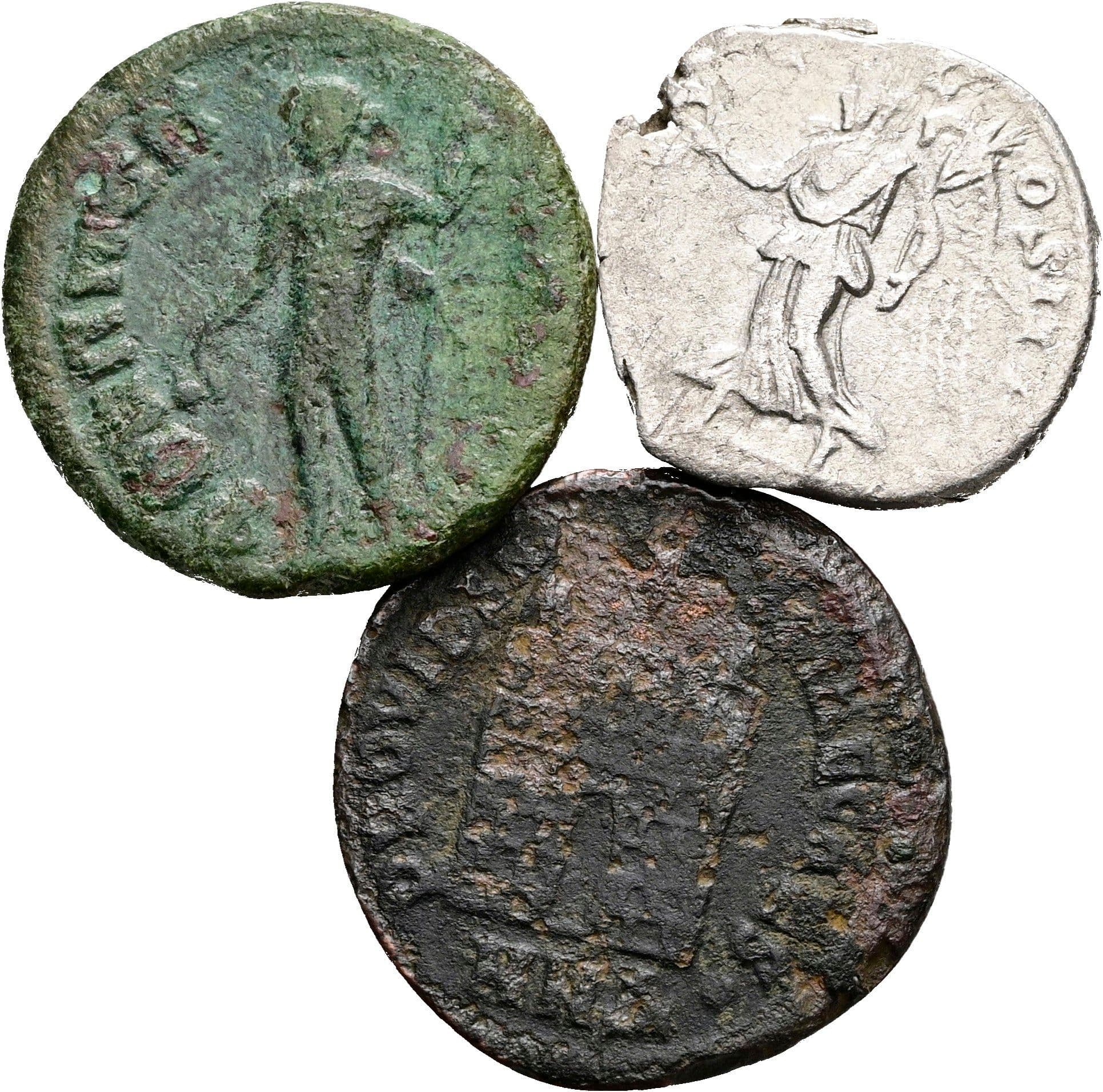 Lot Denar, Mittelfollis, Bronze unbestimmt – Rückseite