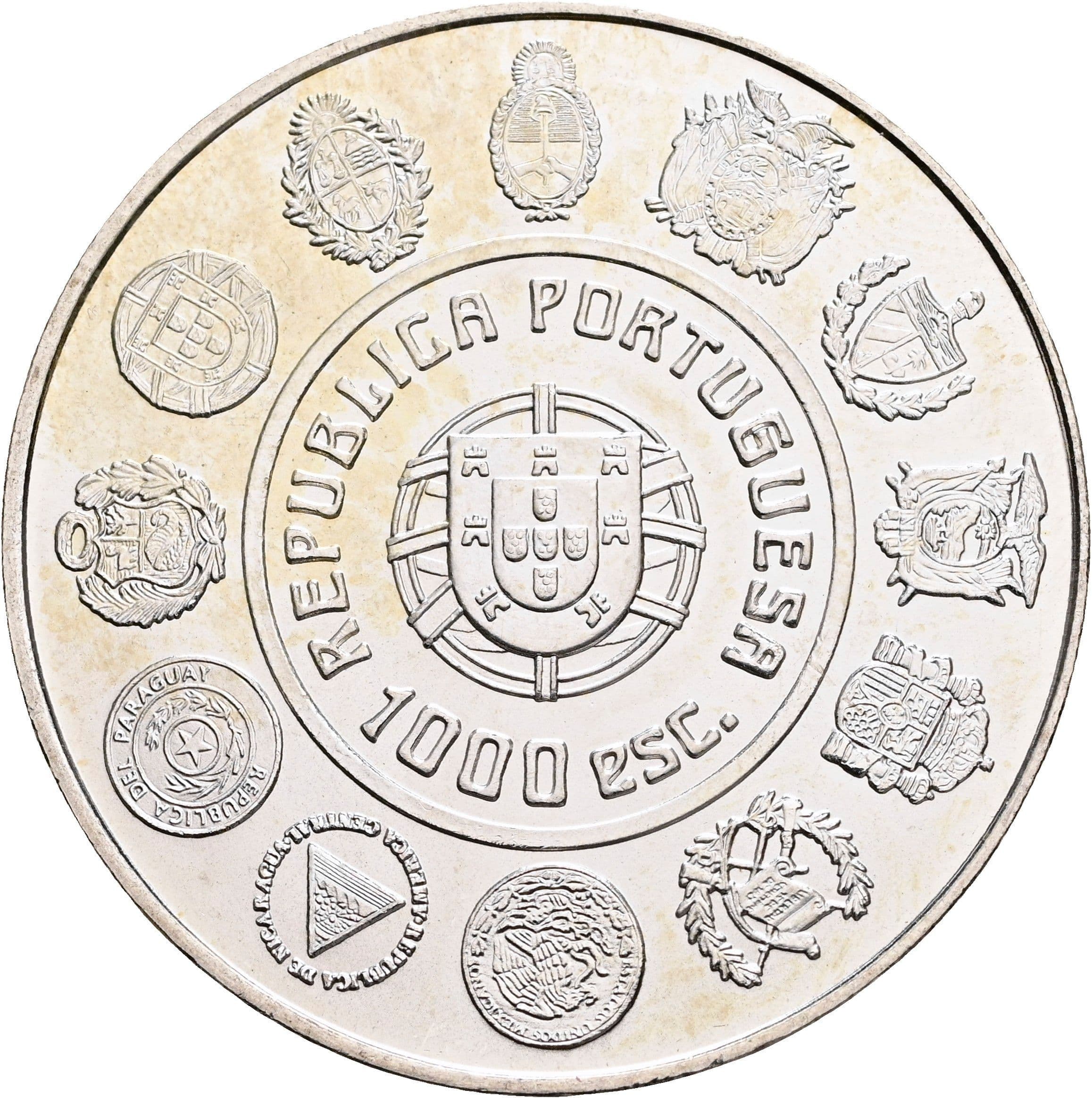 1000 Escudos 1997 – Rückseite