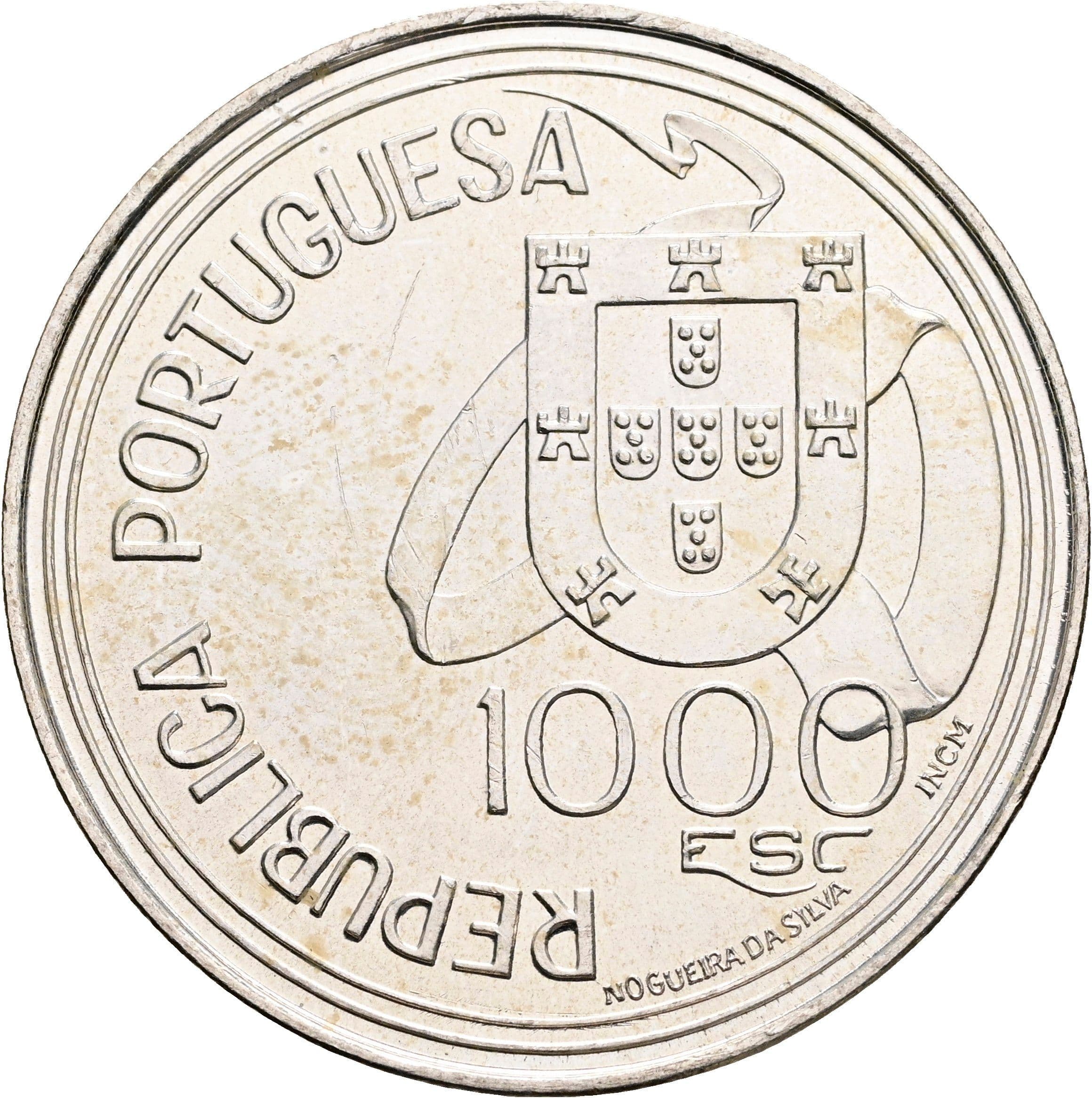 1000 Escudos 1994 – Rückseite