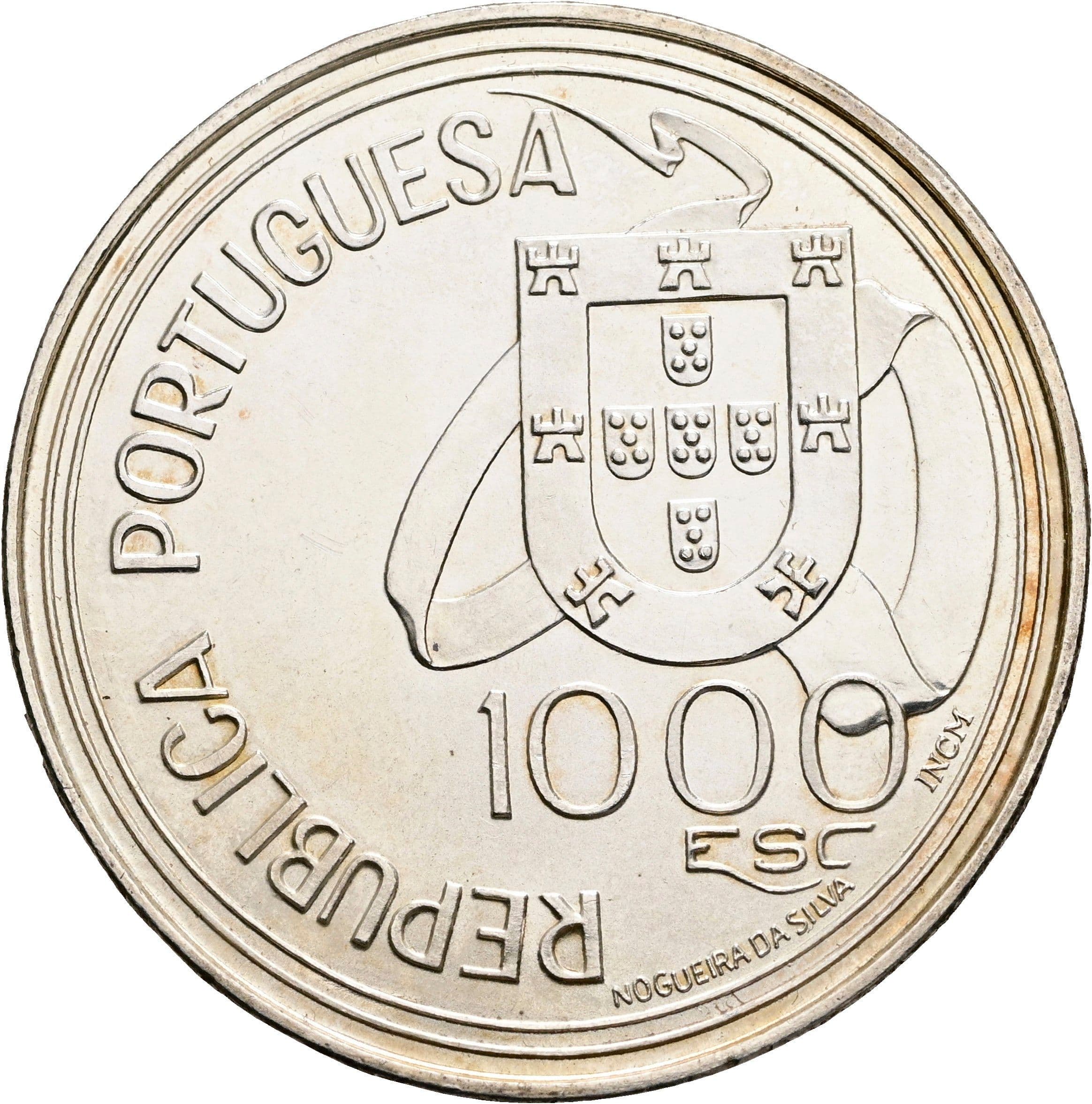 1000 Escudos 1994 – Rückseite