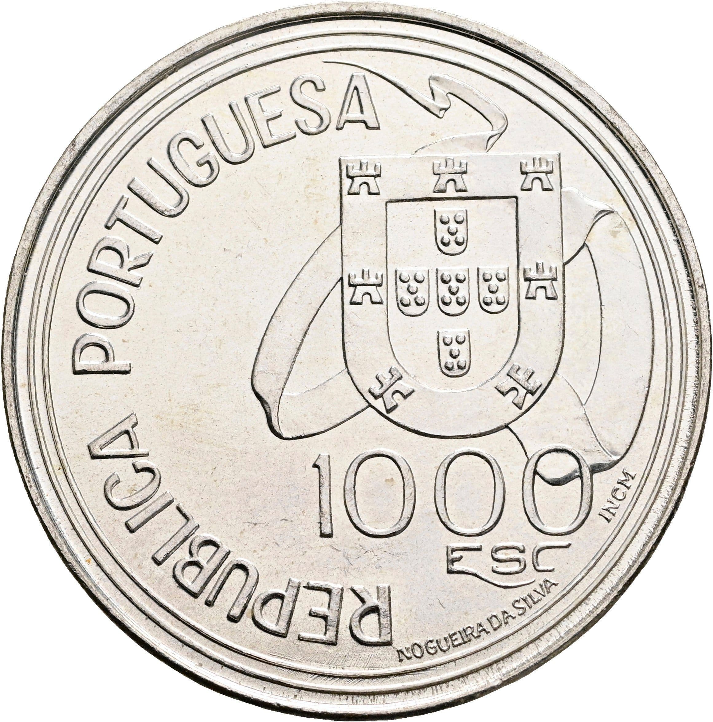 1000 Escudos 1994 – Rückseite