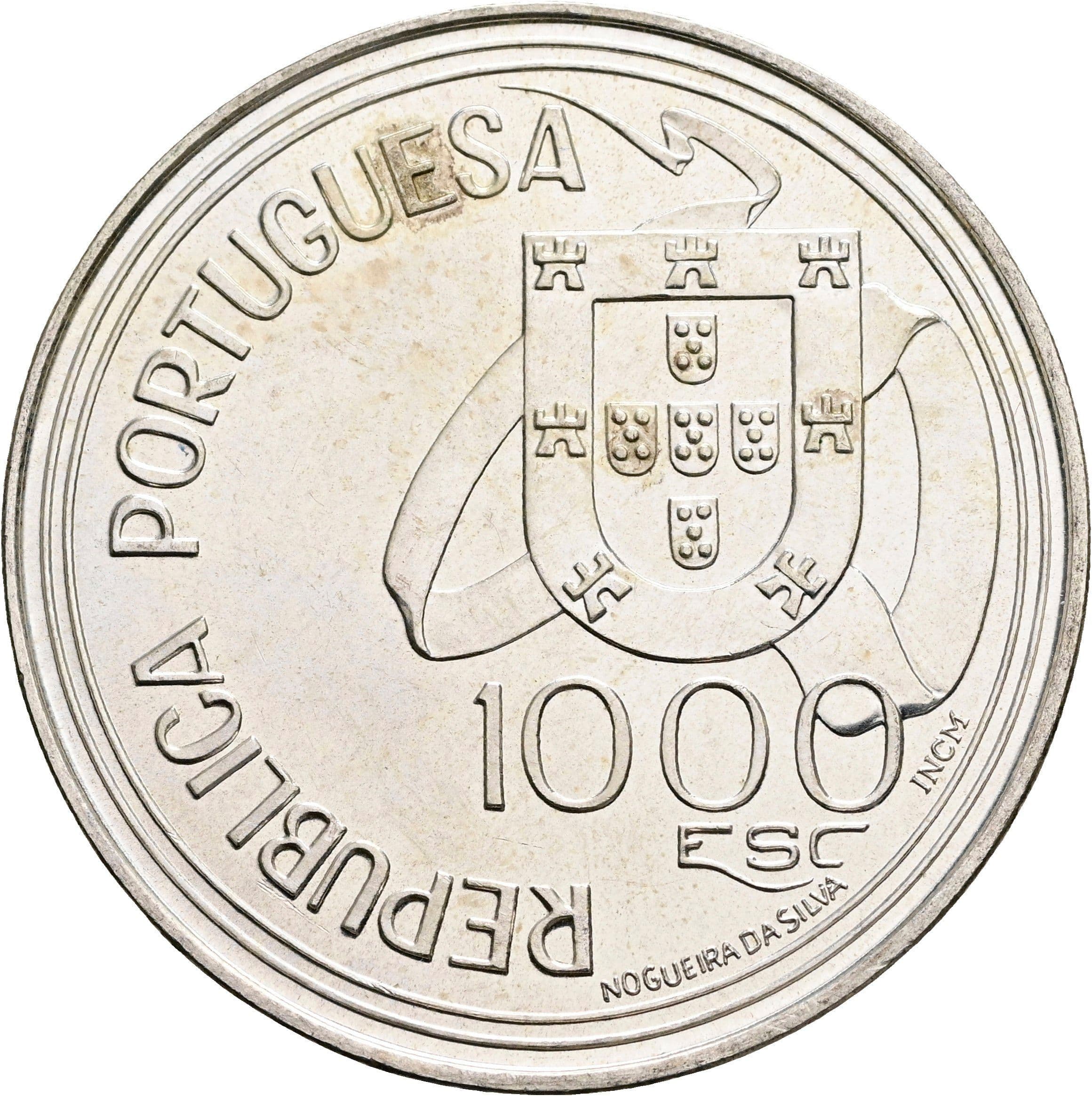 1000 Escudos 1994 – Rückseite