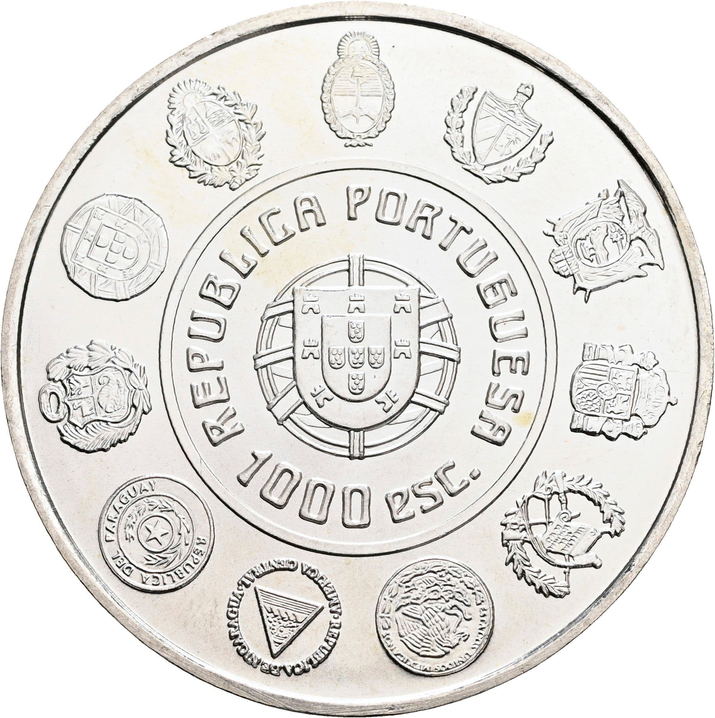 1000 Escudos 2000 – Rückseite