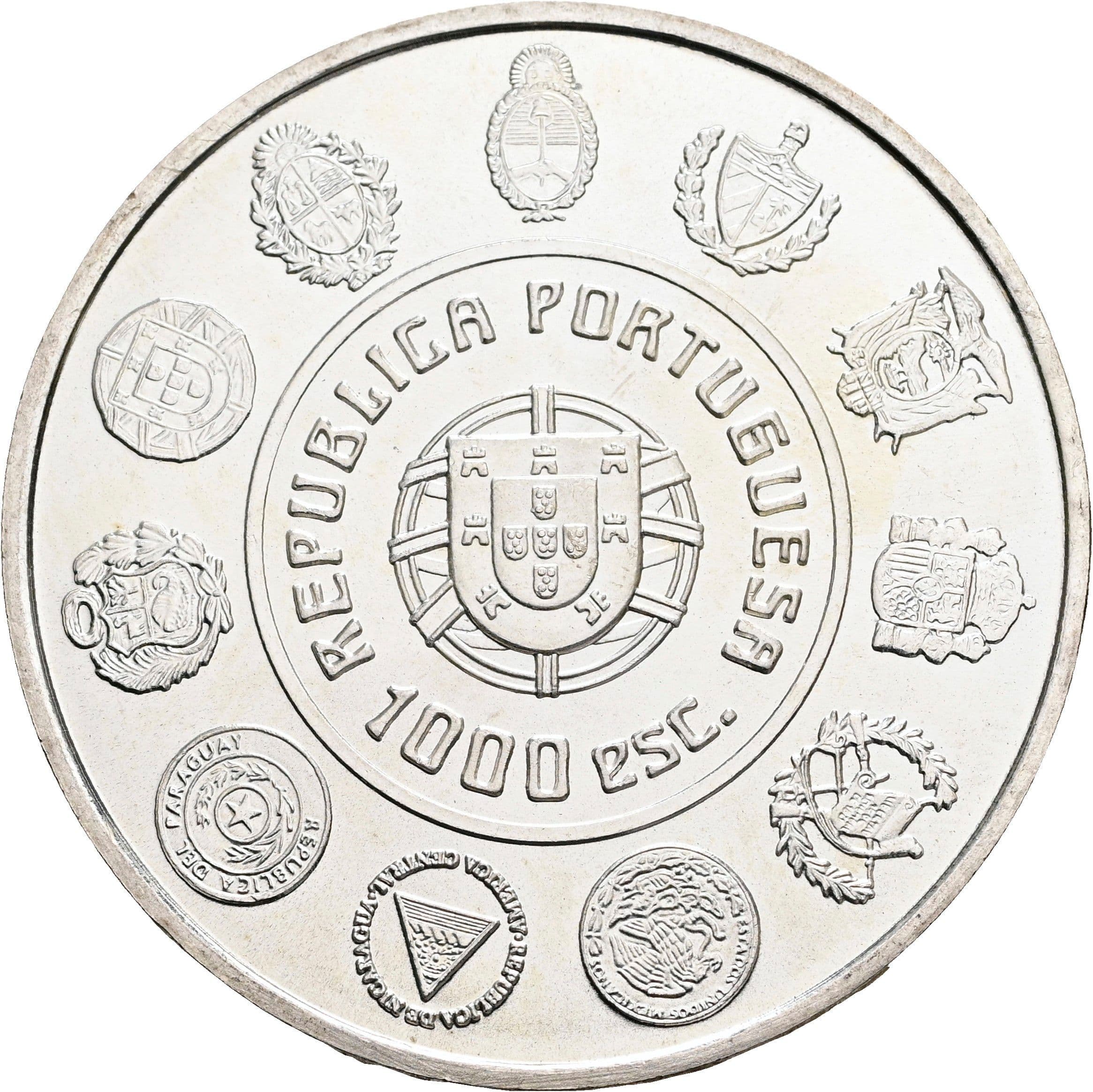 1000 Escudos 2000 – Rückseite