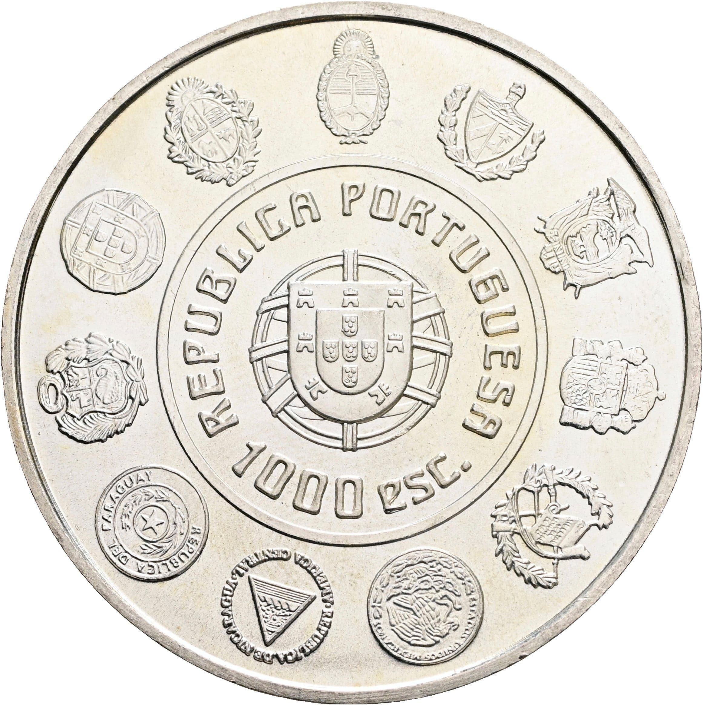 1000 Escudos 2000 – Rückseite