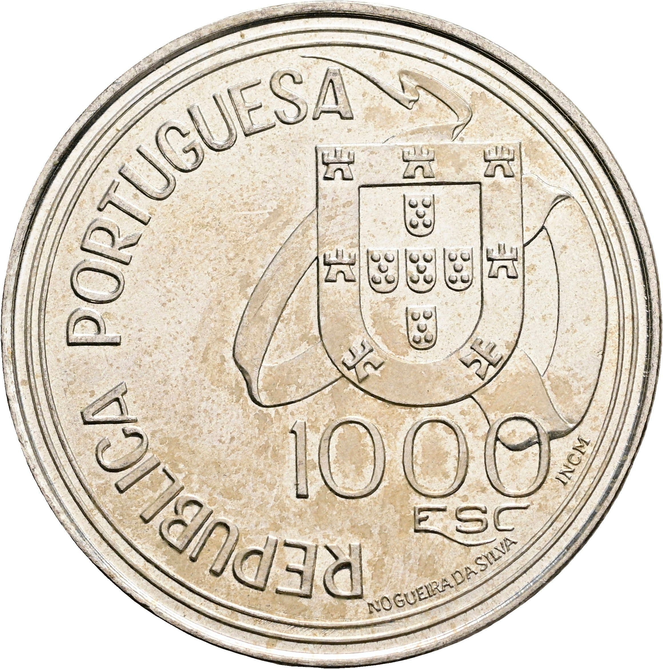 1000 Escudos 1994 – Rückseite