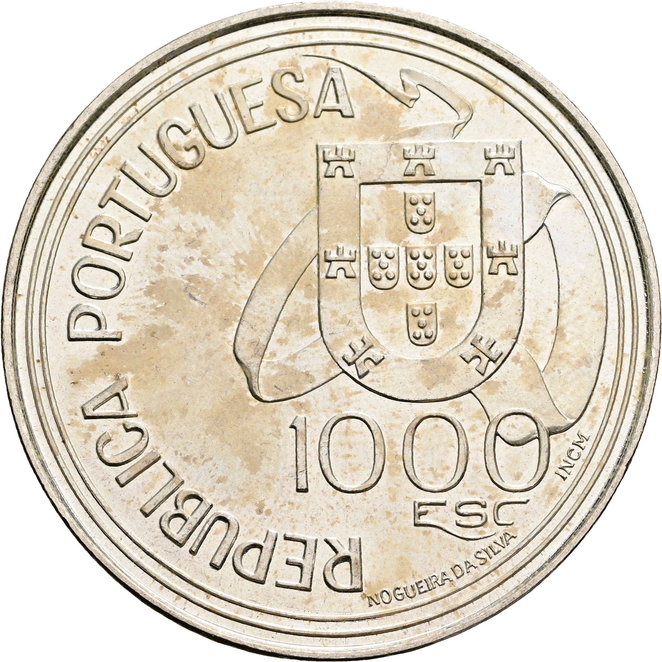 1000 Escudos 1994 – Rückseite