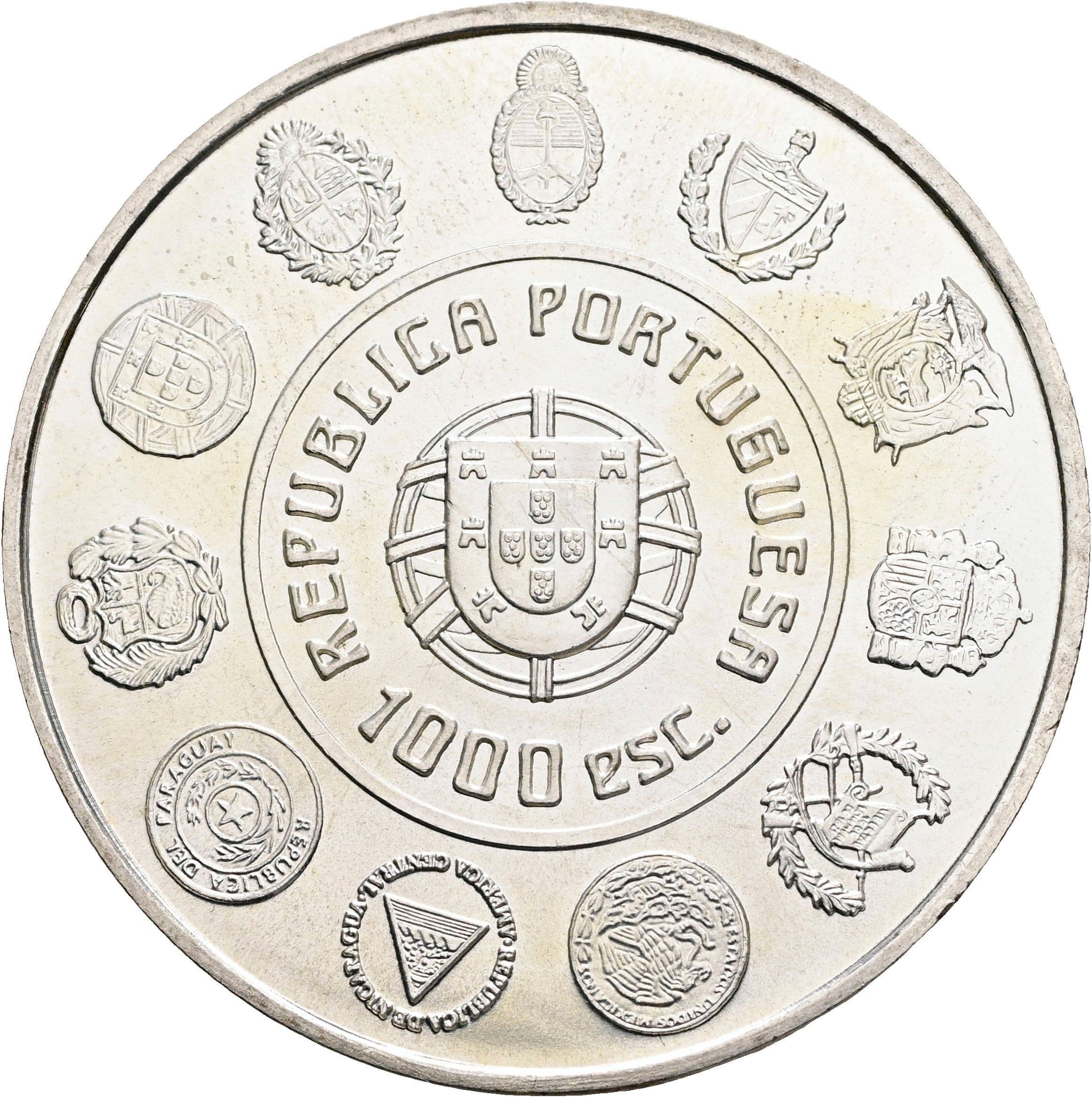 1000 Escudos 2000 – Rückseite