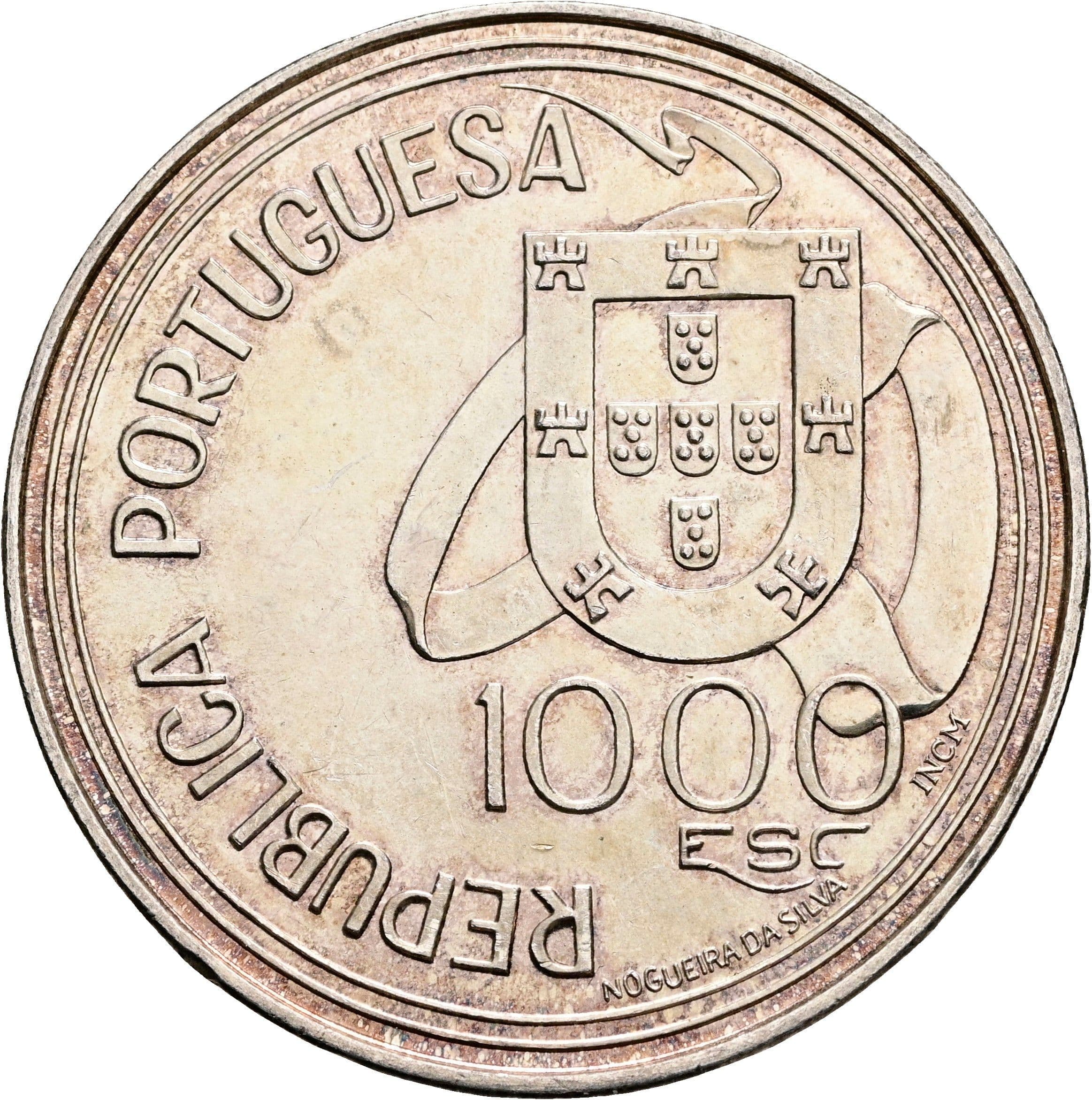 1000 Escudos 1994 – Rückseite