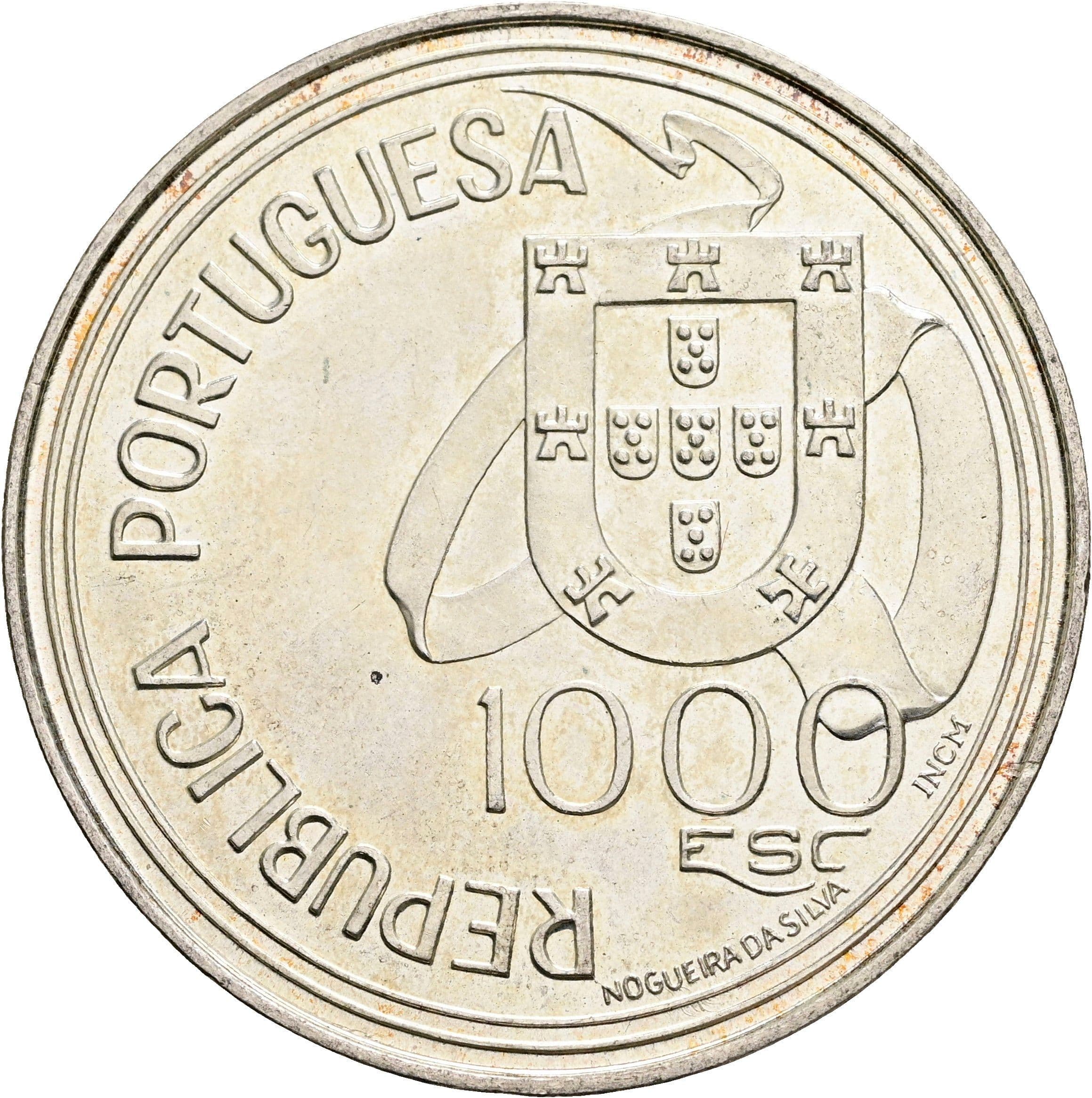 1000 Escudos 1994 – Rückseite