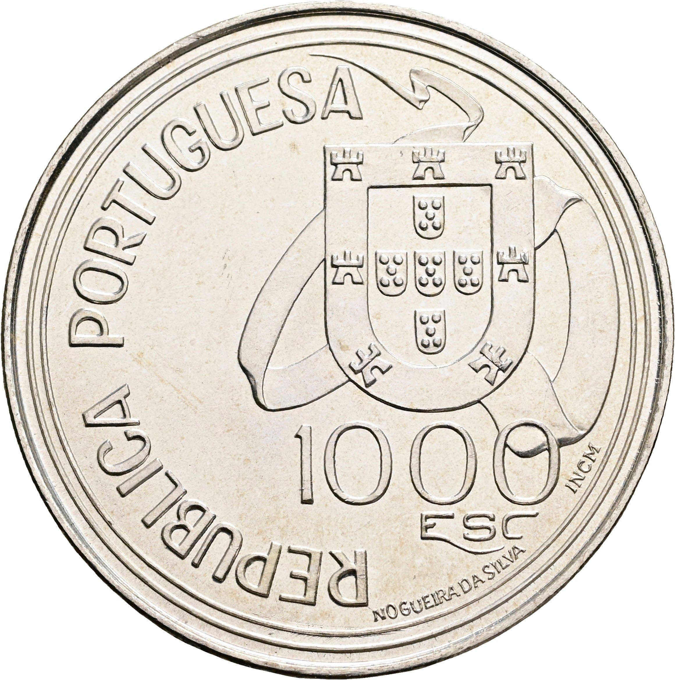1000 Escudos 1994 – Rückseite