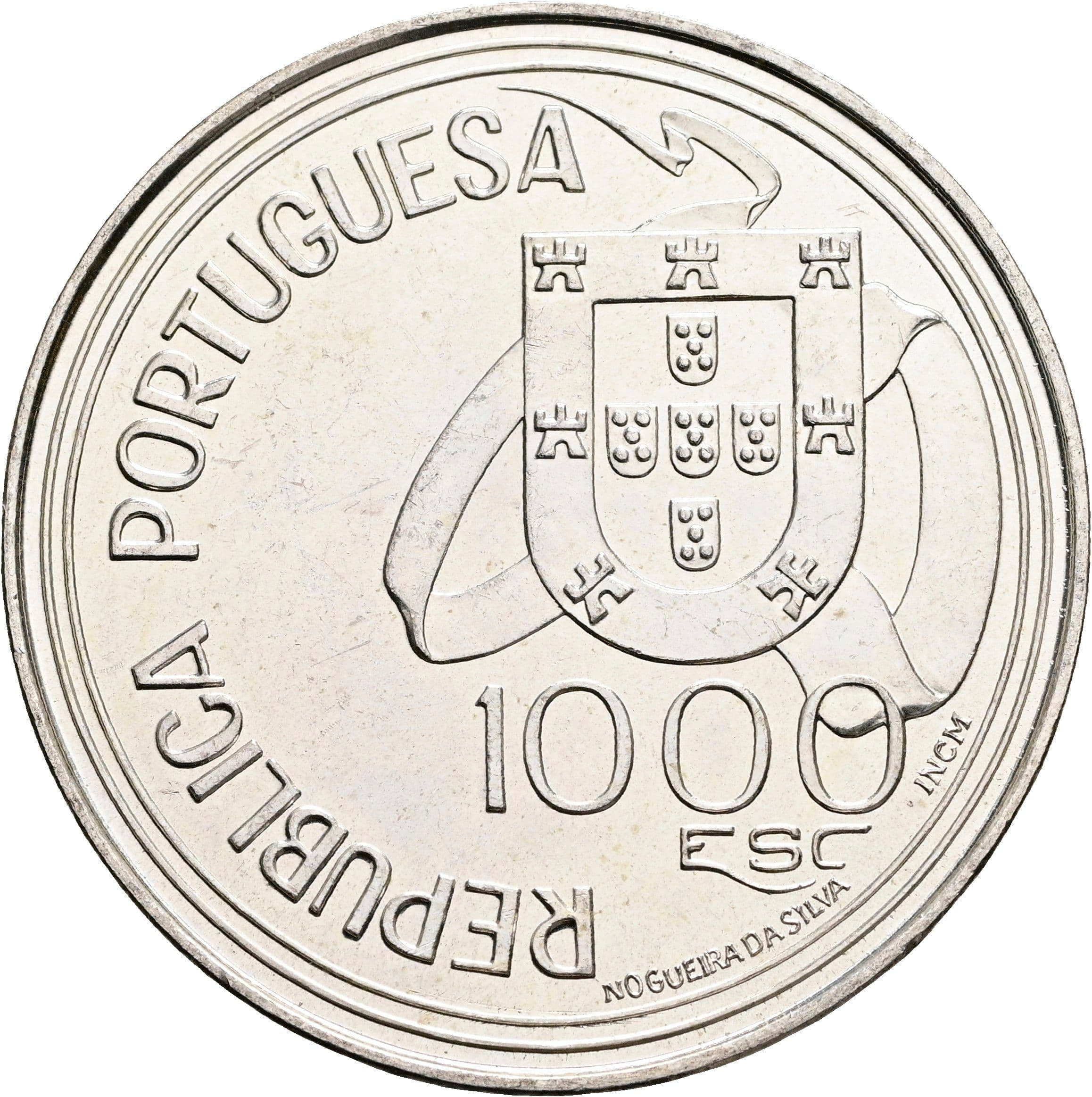 1000 Escudos 1994 – Rückseite