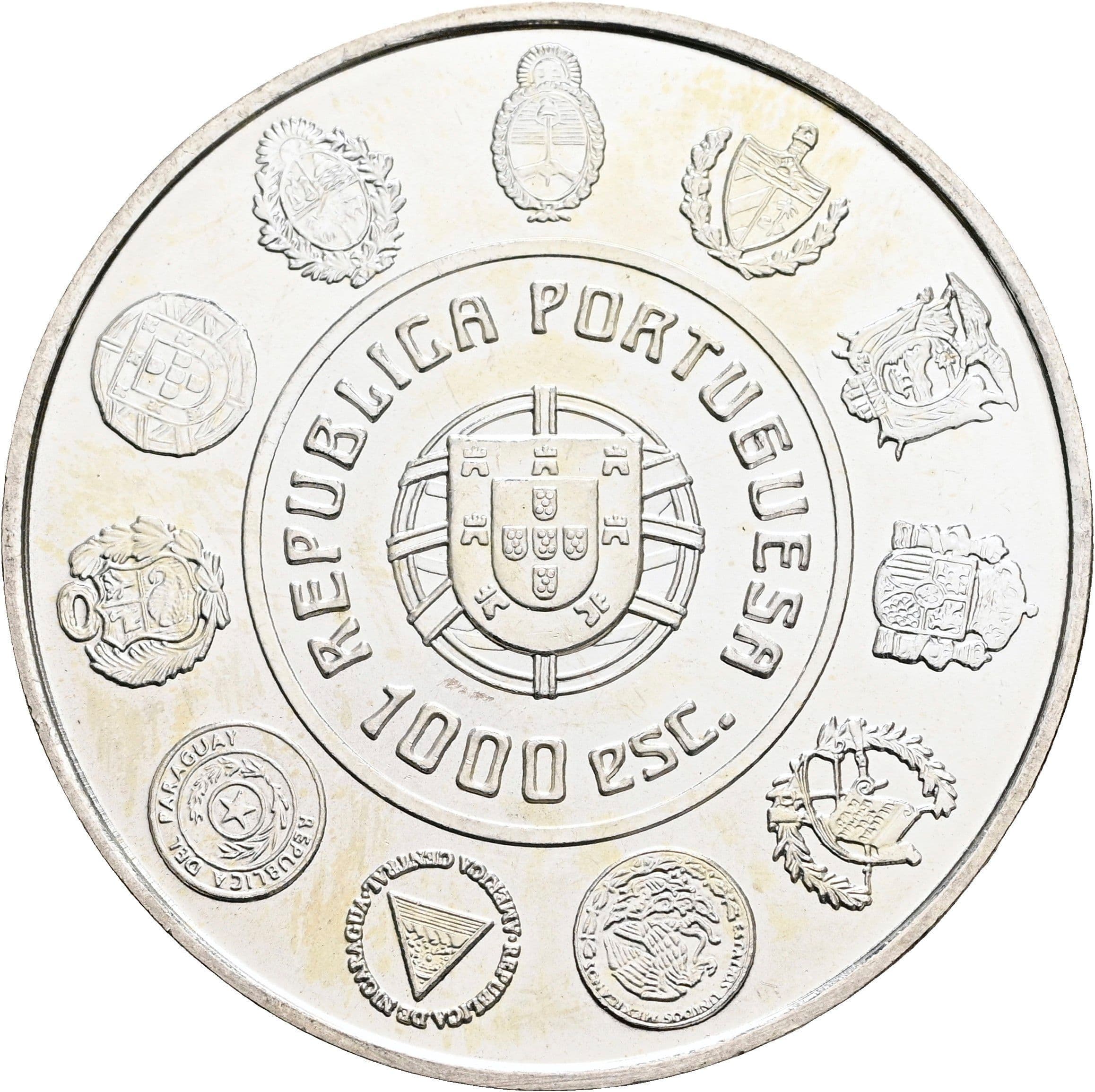 1000 Escudos 2000 – Rückseite