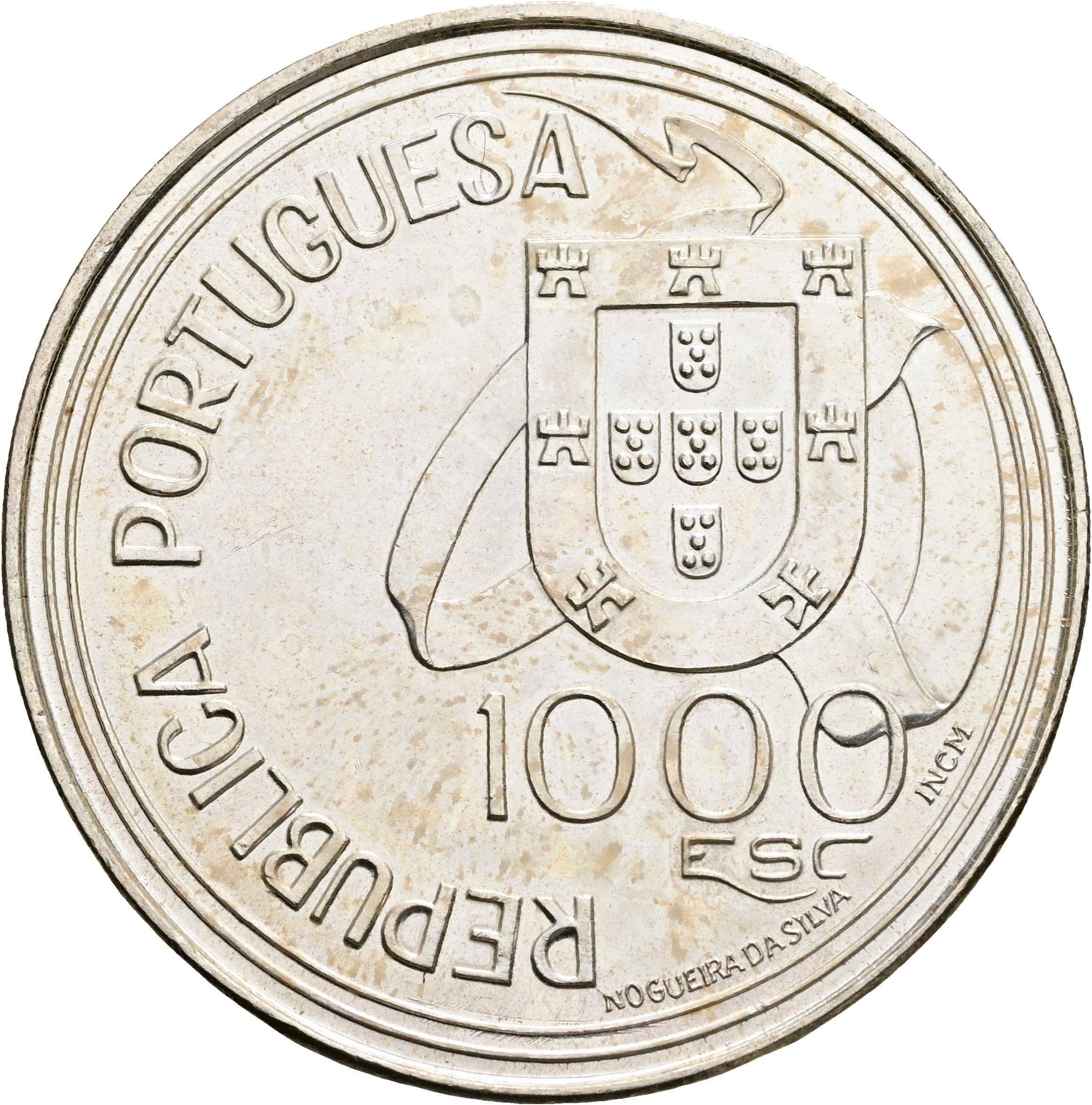 1000 Escudos 1994 – Rückseite