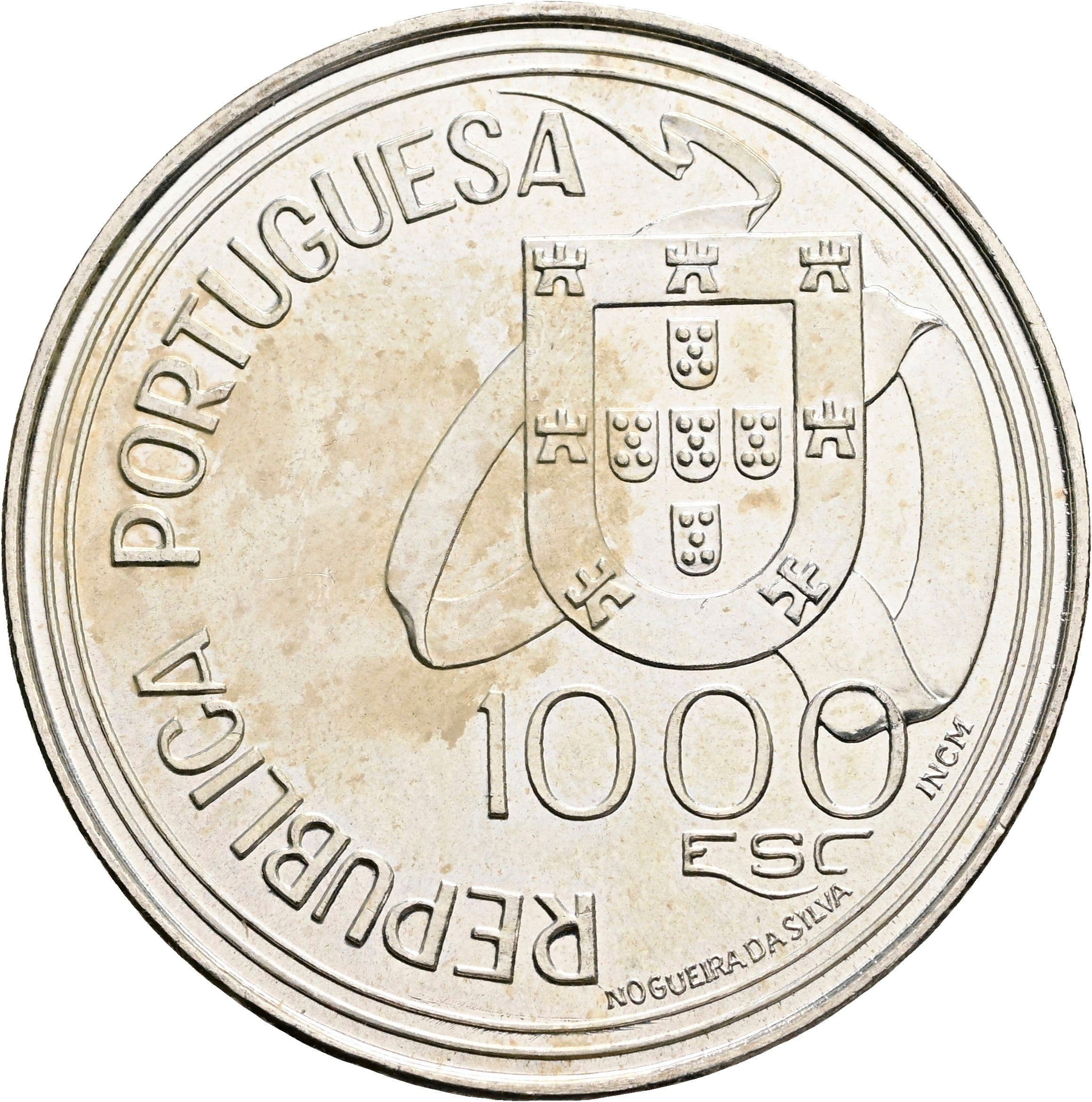 1000 Escudos 1994 – Rückseite