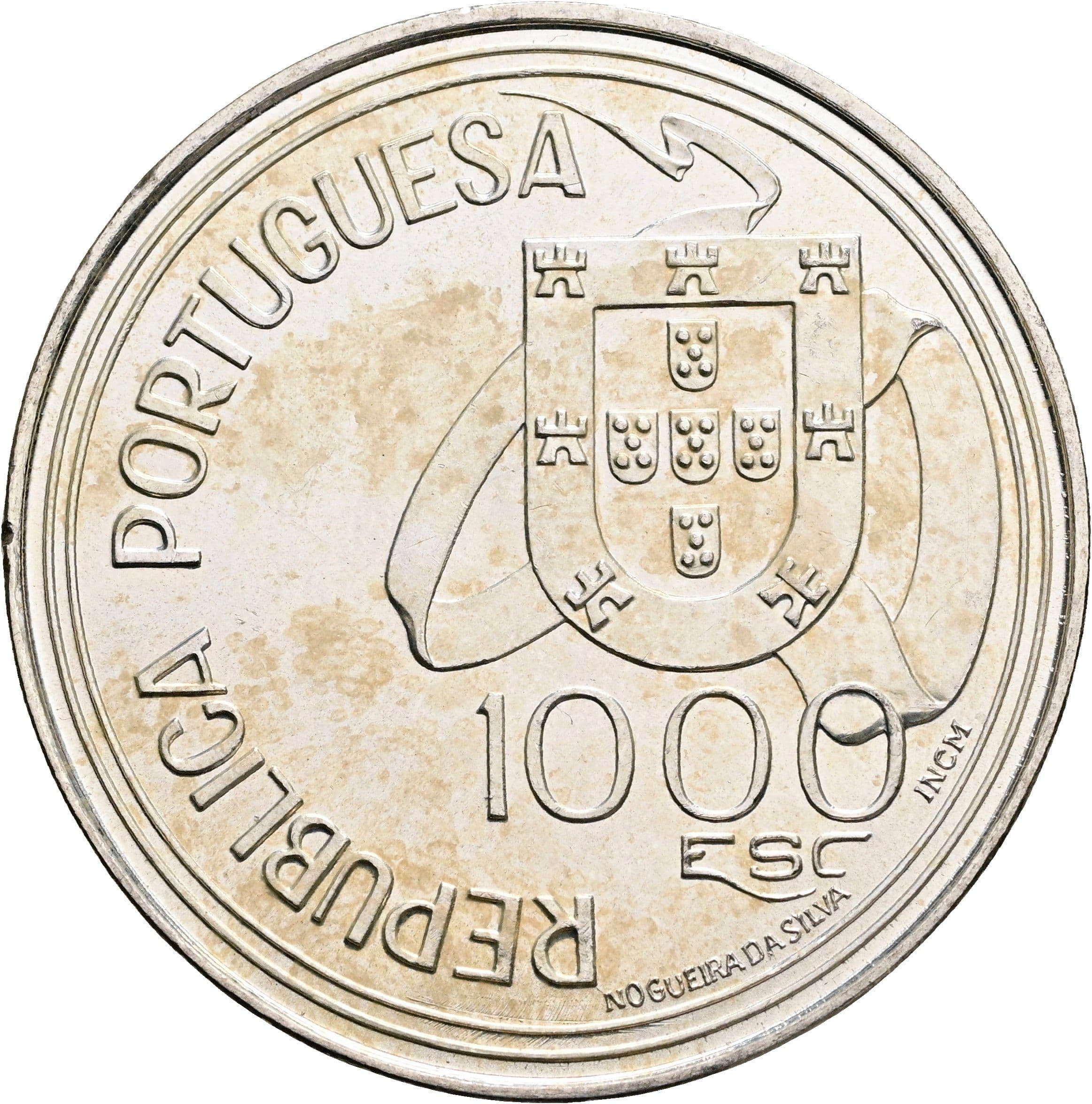 1000 Escudos 1994 – Rückseite