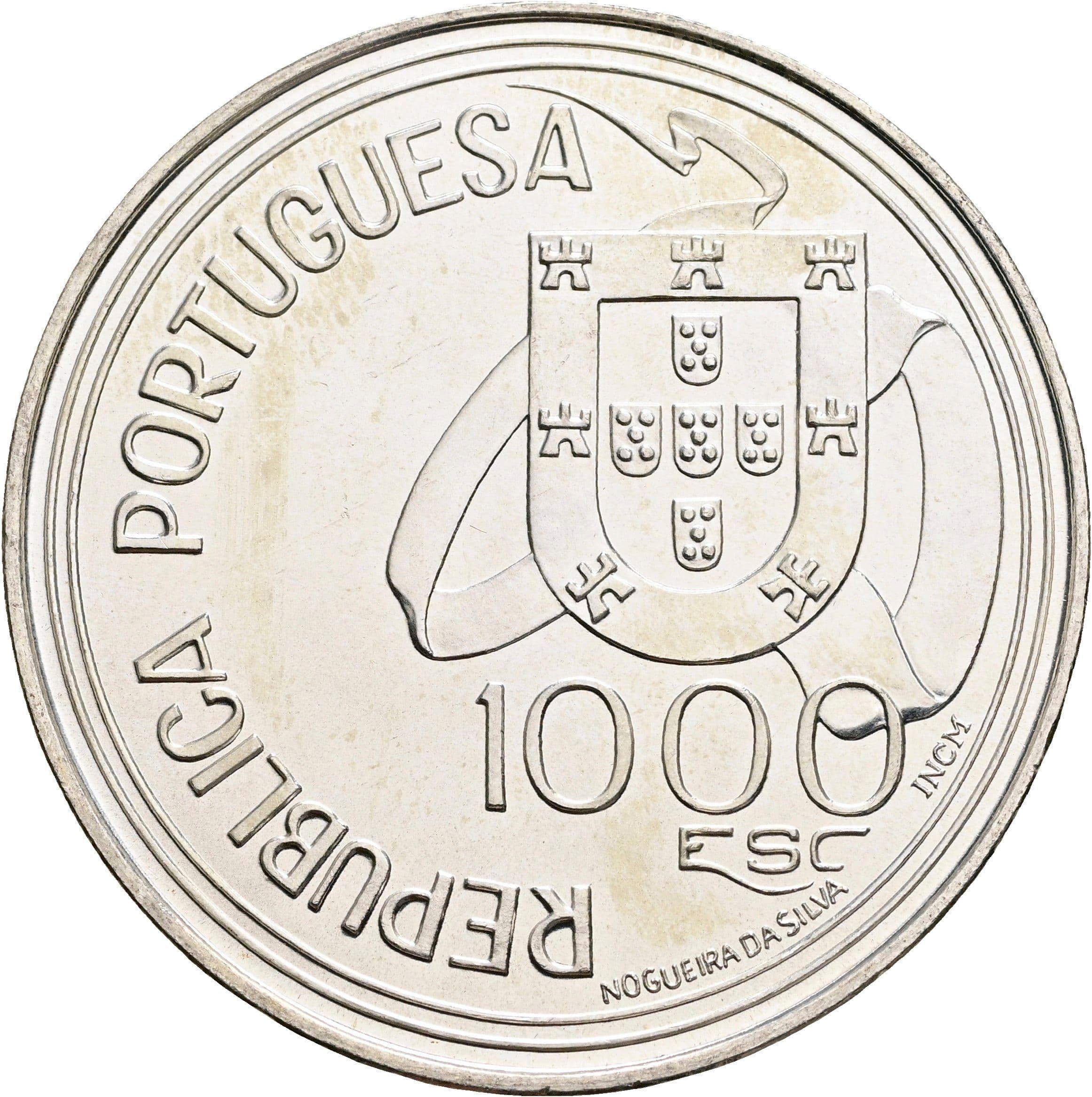 1000 Escudos 1994 – Rückseite