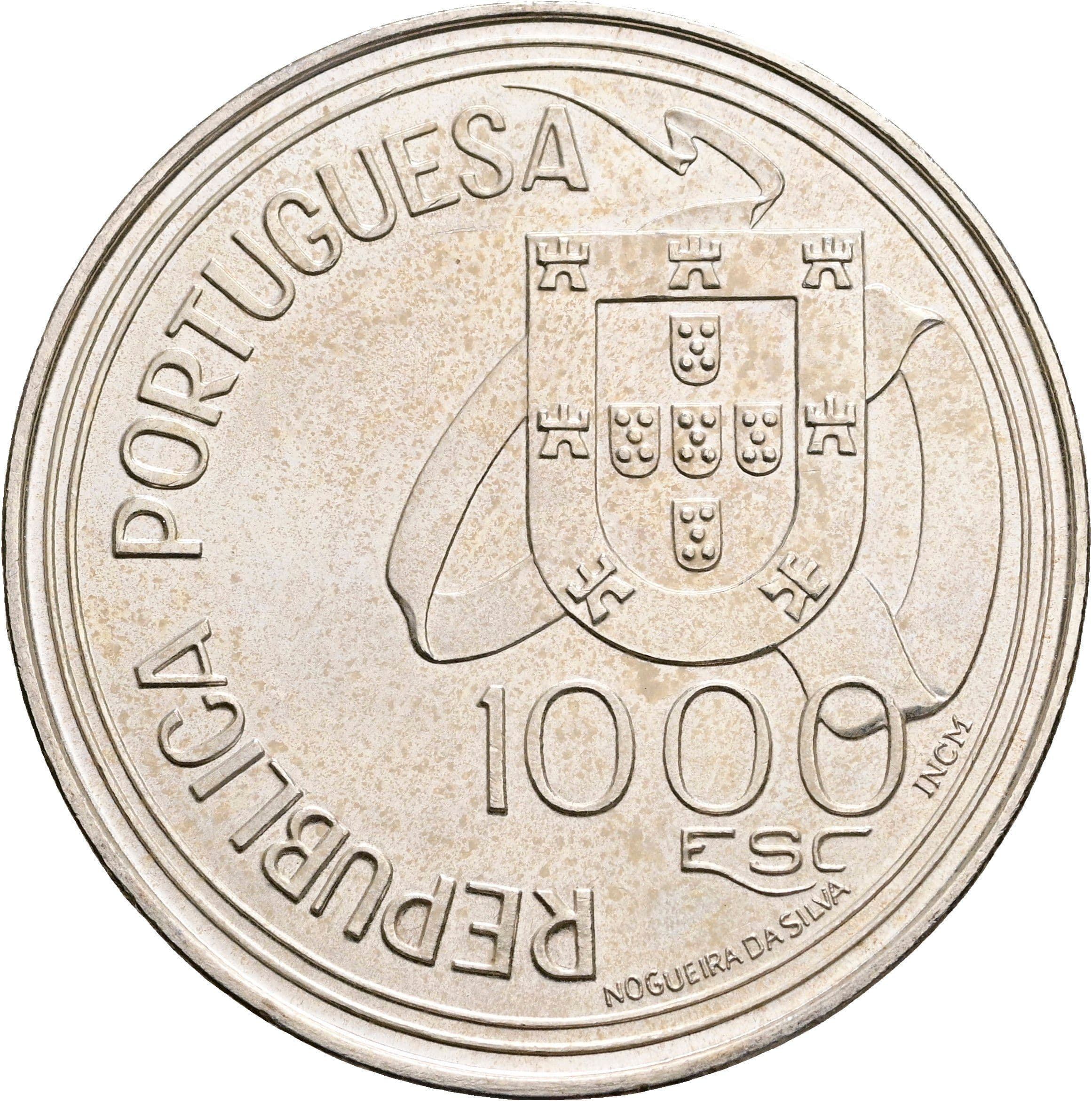 1000 Escudos 1994 – Rückseite