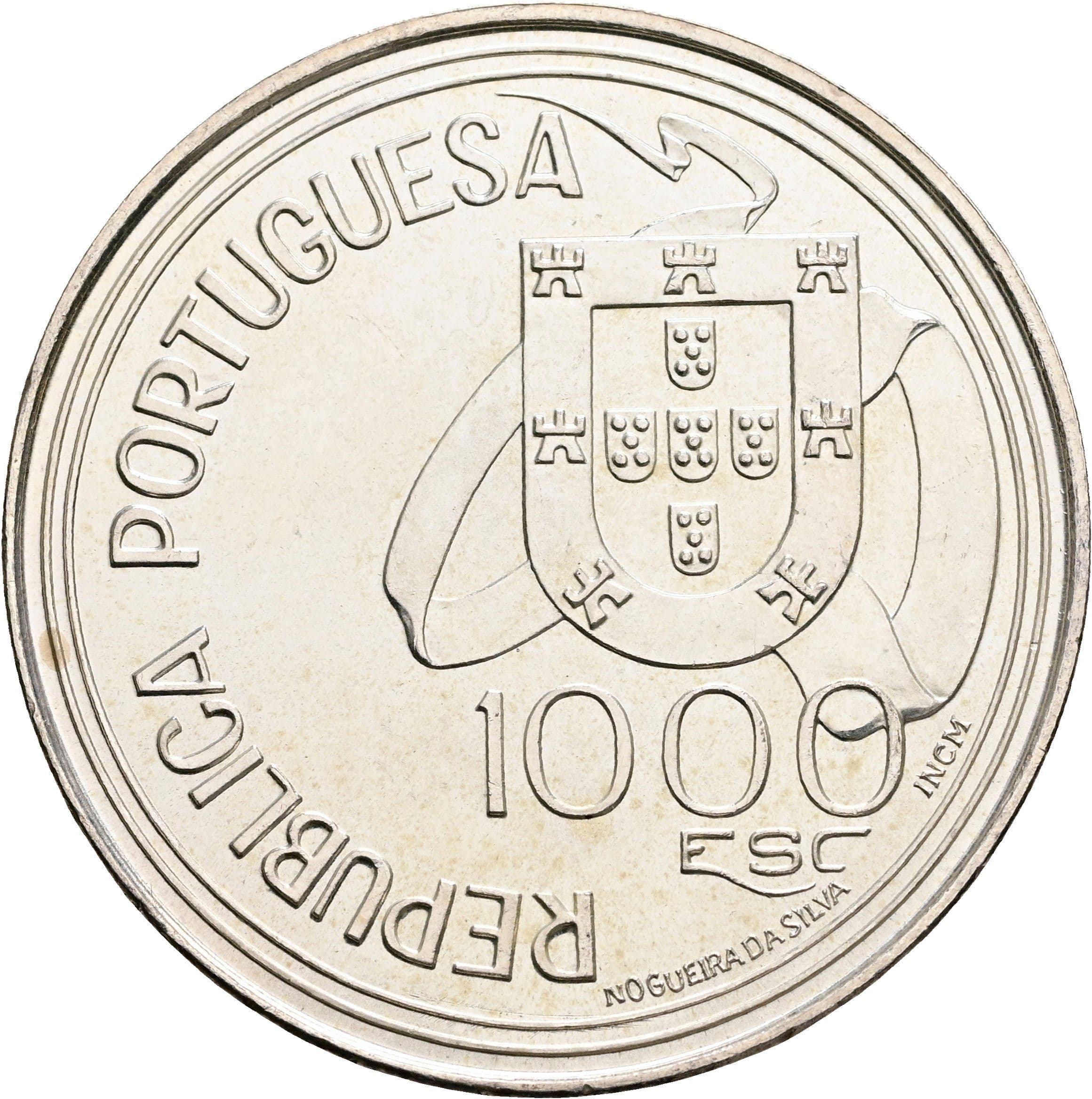 1000 Escudos 1994 – Rückseite