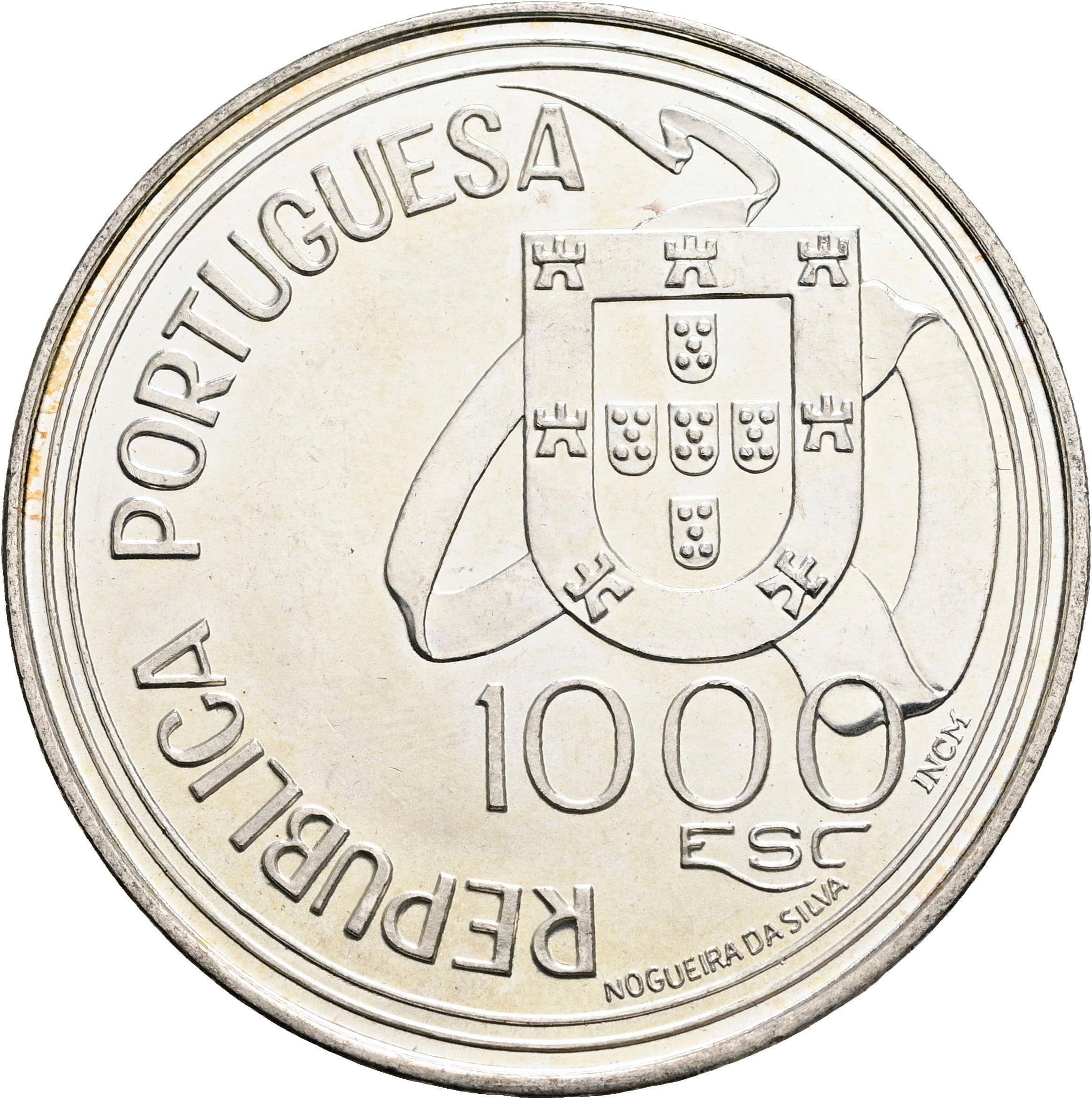 1000 Escudos 1994 – Rückseite