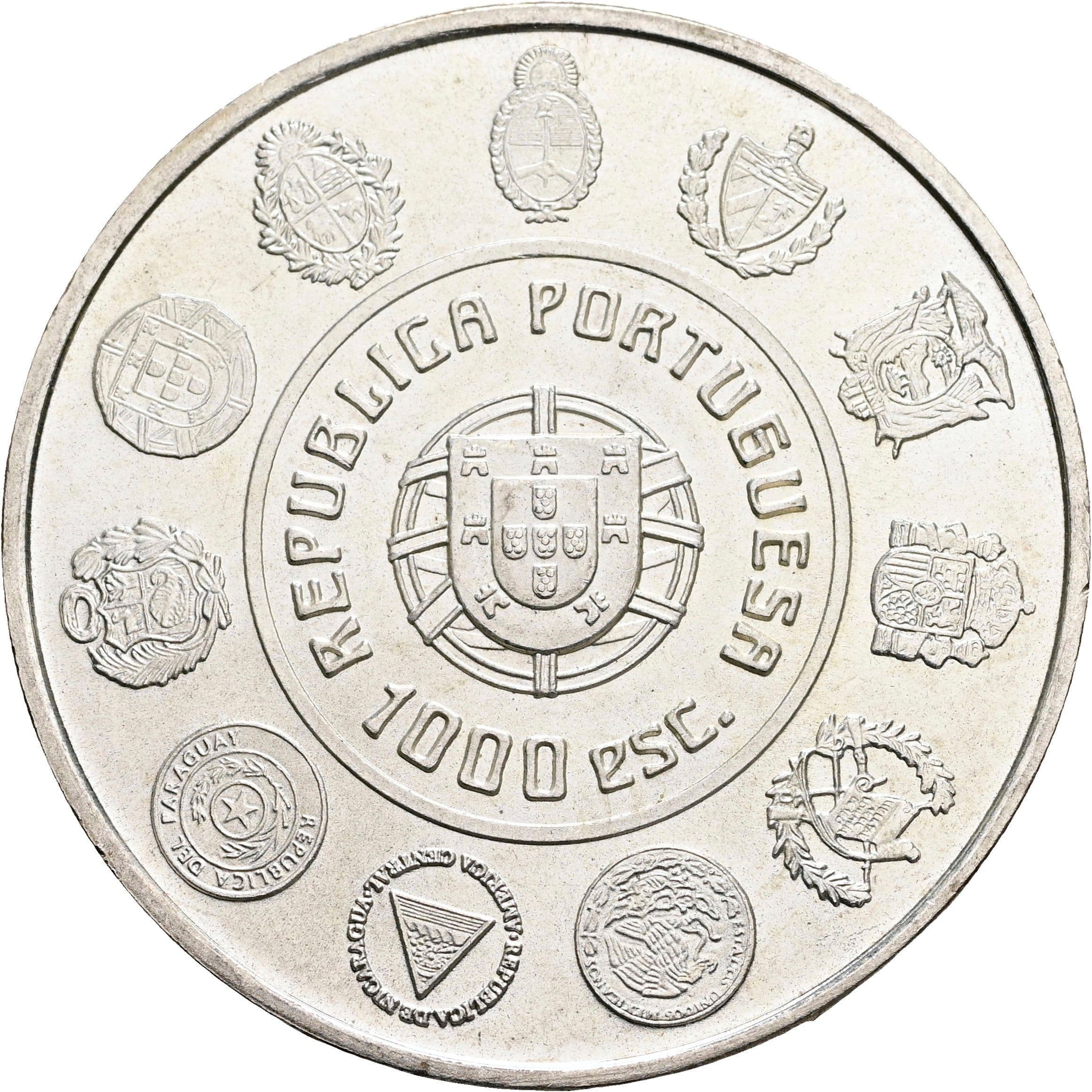 1000 Escudos 2000 – Rückseite