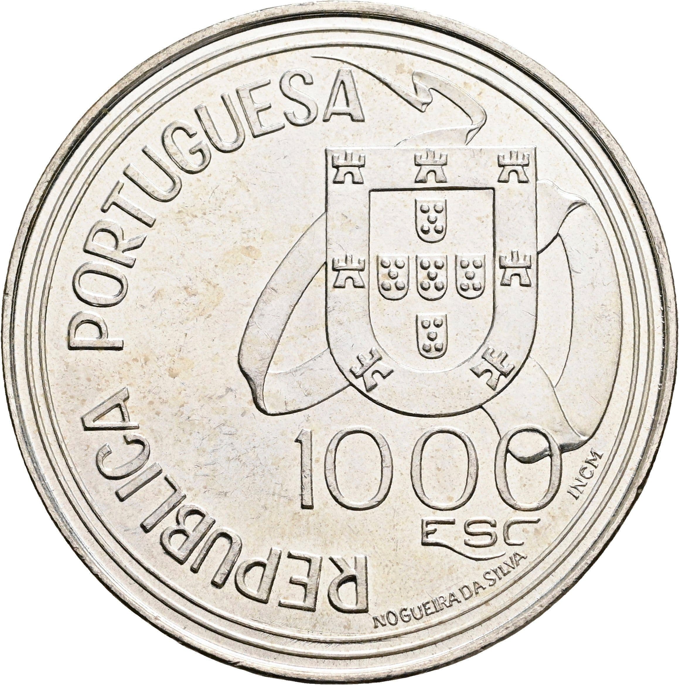1000 Escudos 1994 – Rückseite