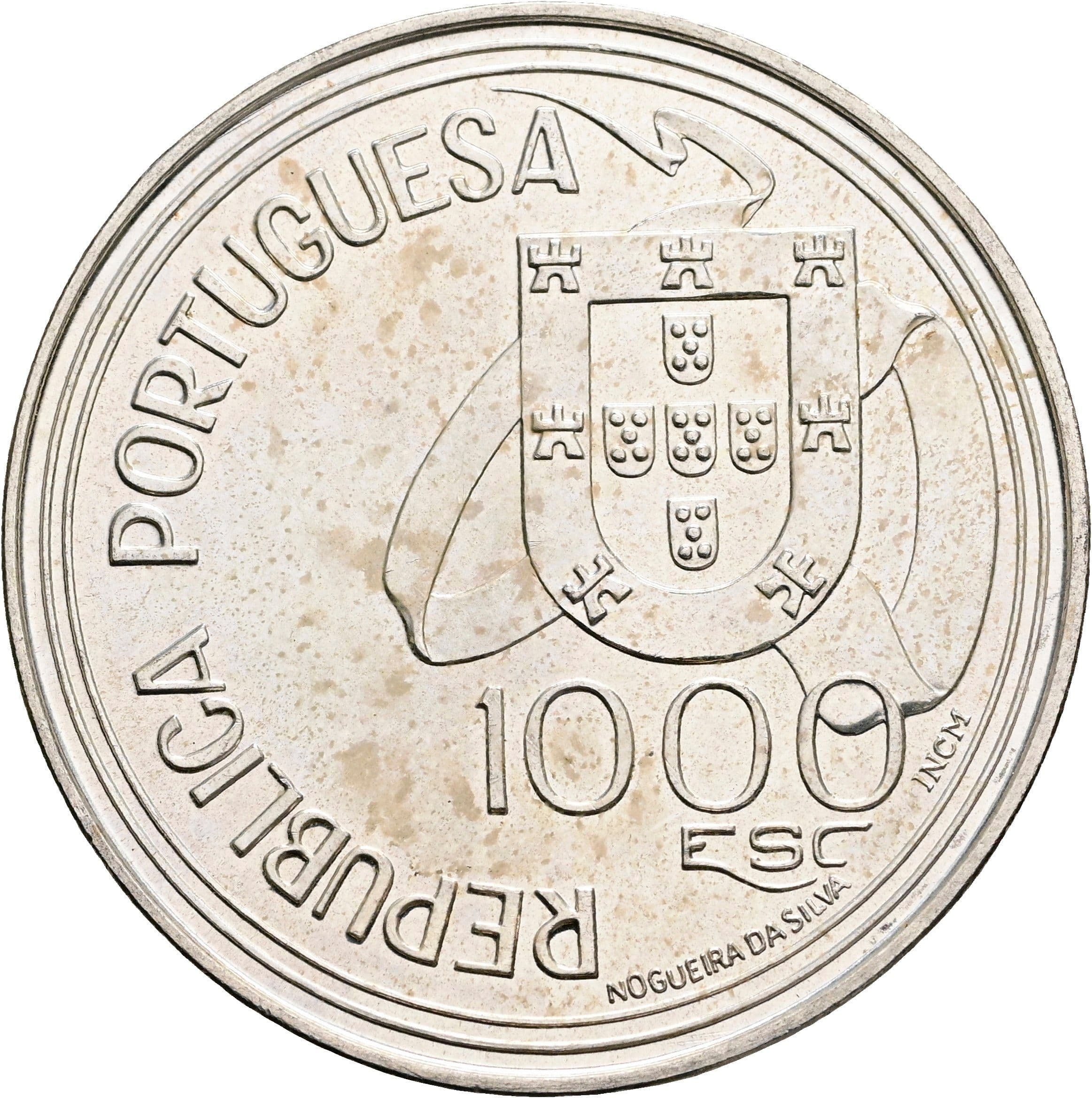 1000 Escudos 1994 – Rückseite