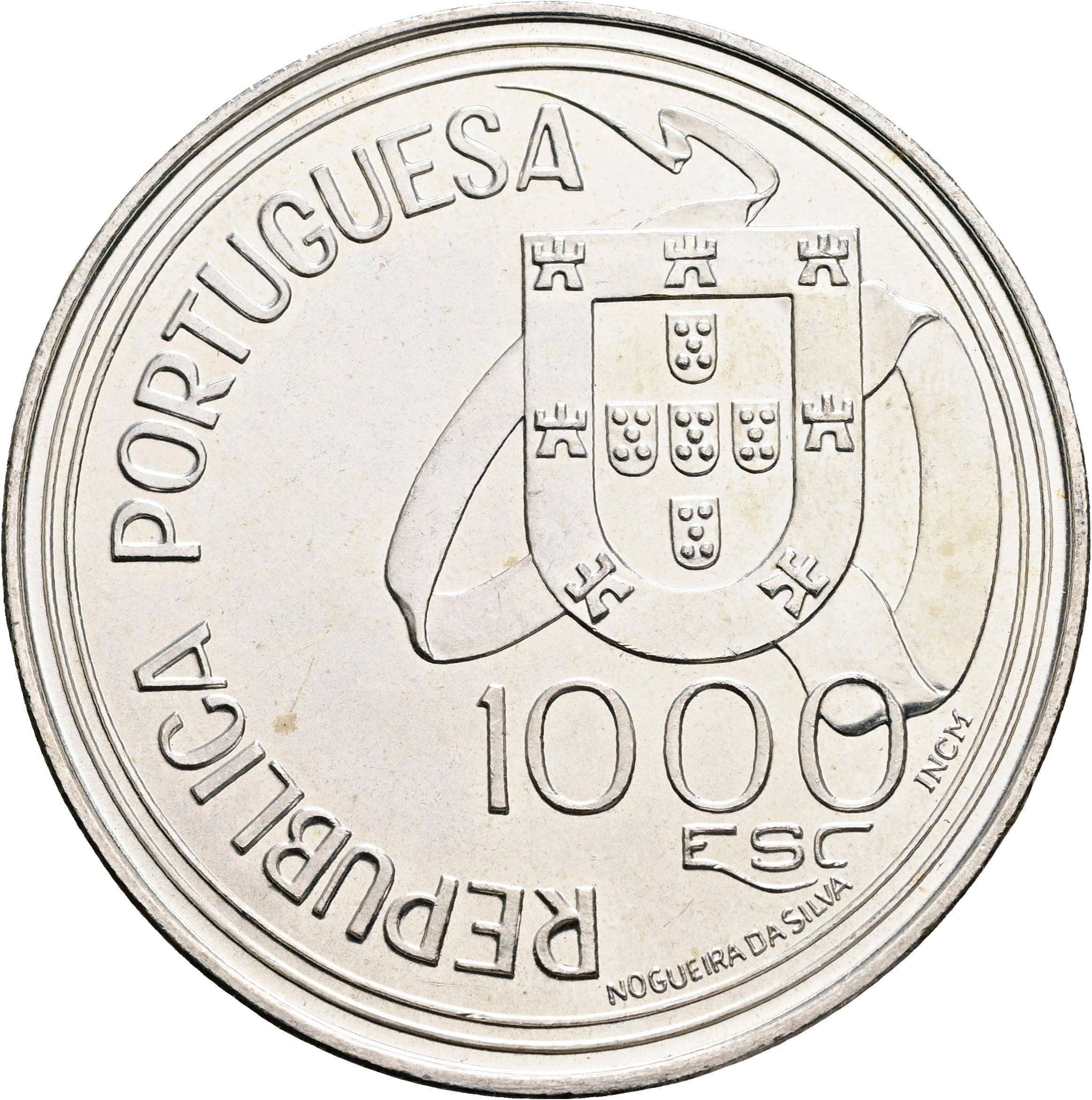 1000 Escudos 1994 – Rückseite