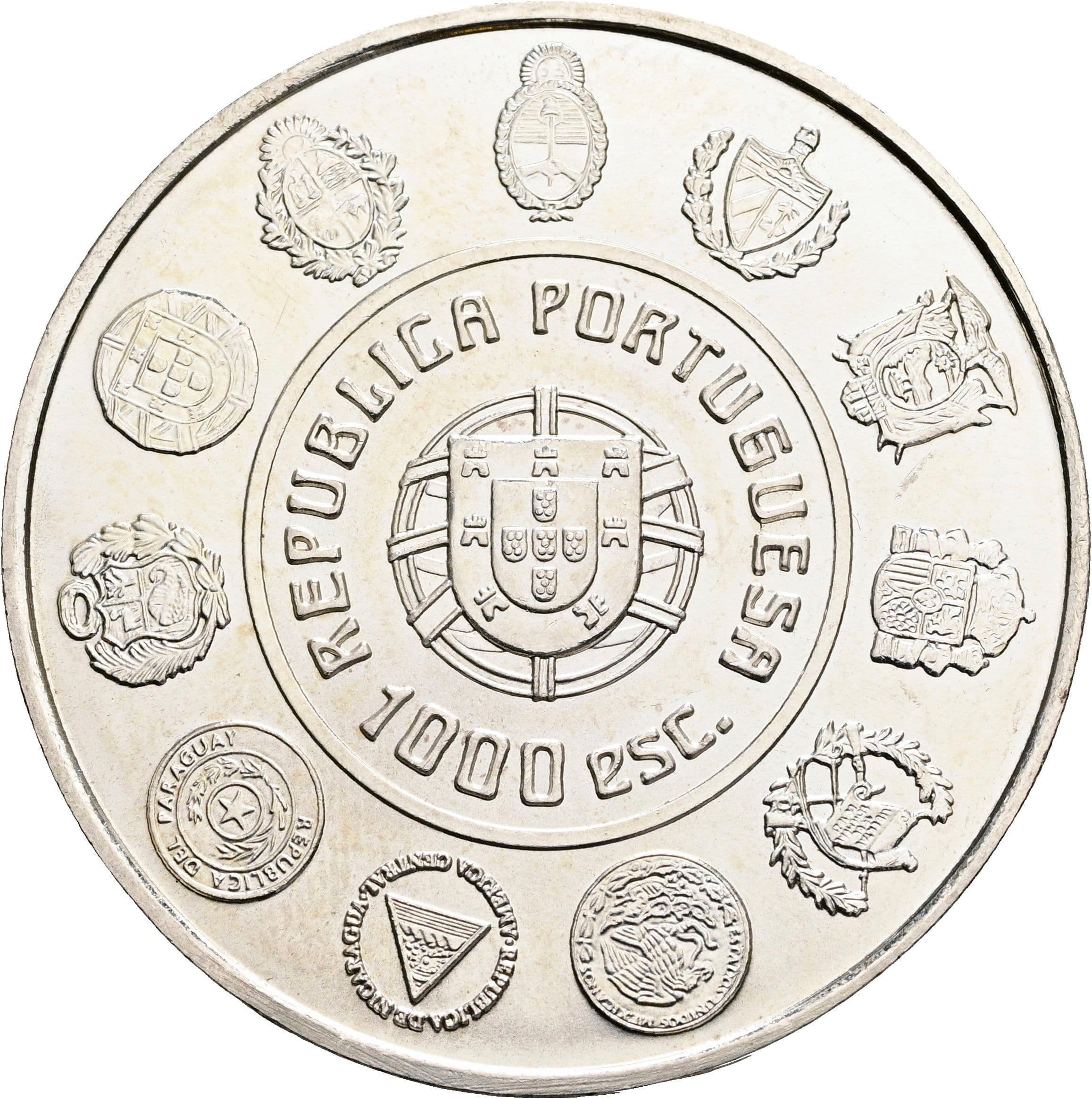 1000 Escudos 2000 – Rückseite
