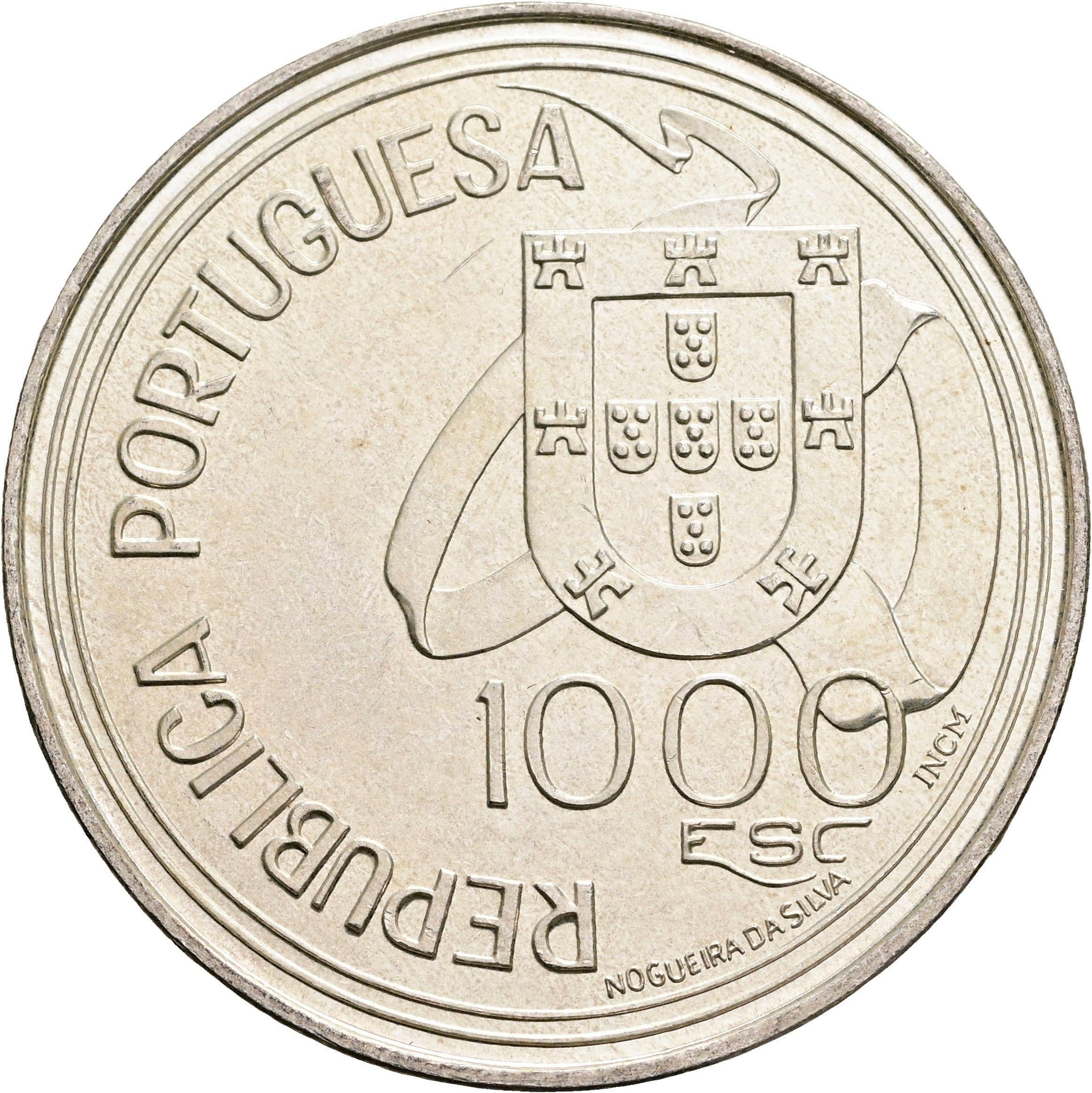 1000 Escudos 1994 – Rückseite